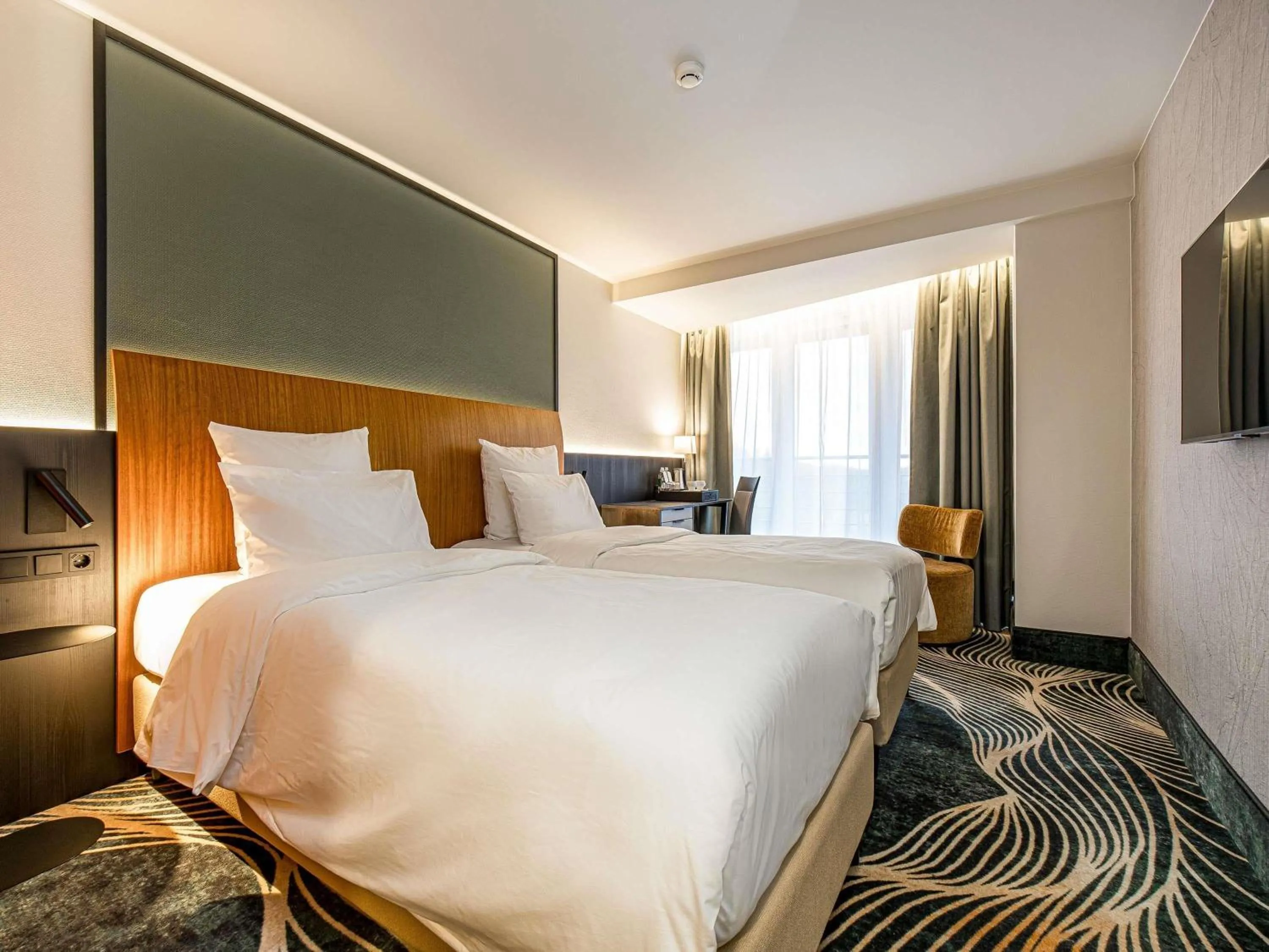 Bedroom, Bed in Mercure Palanga Vanagupe Resort & SPA