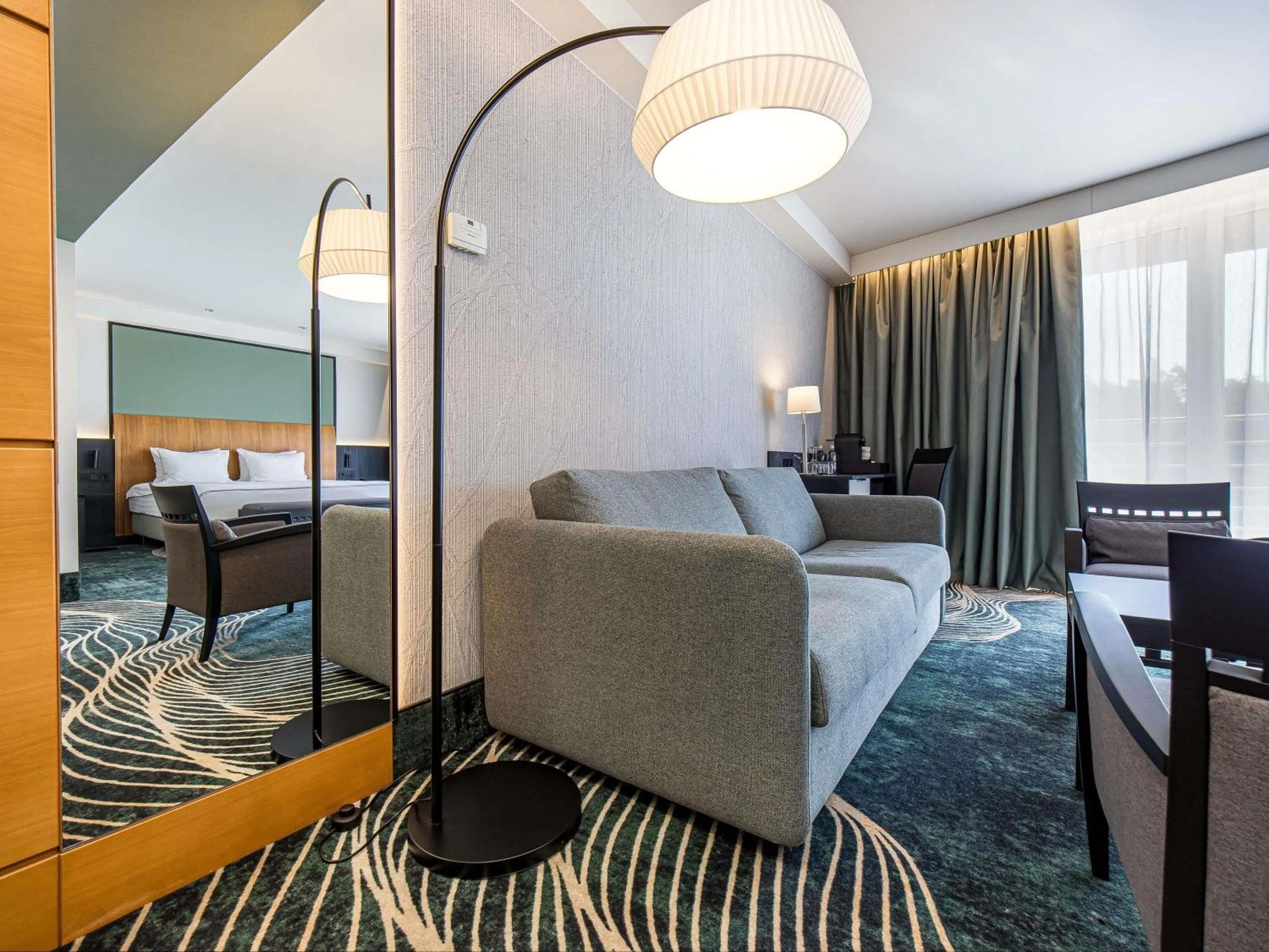 Bedroom, Bed in Mercure Palanga Vanagupe Resort & SPA