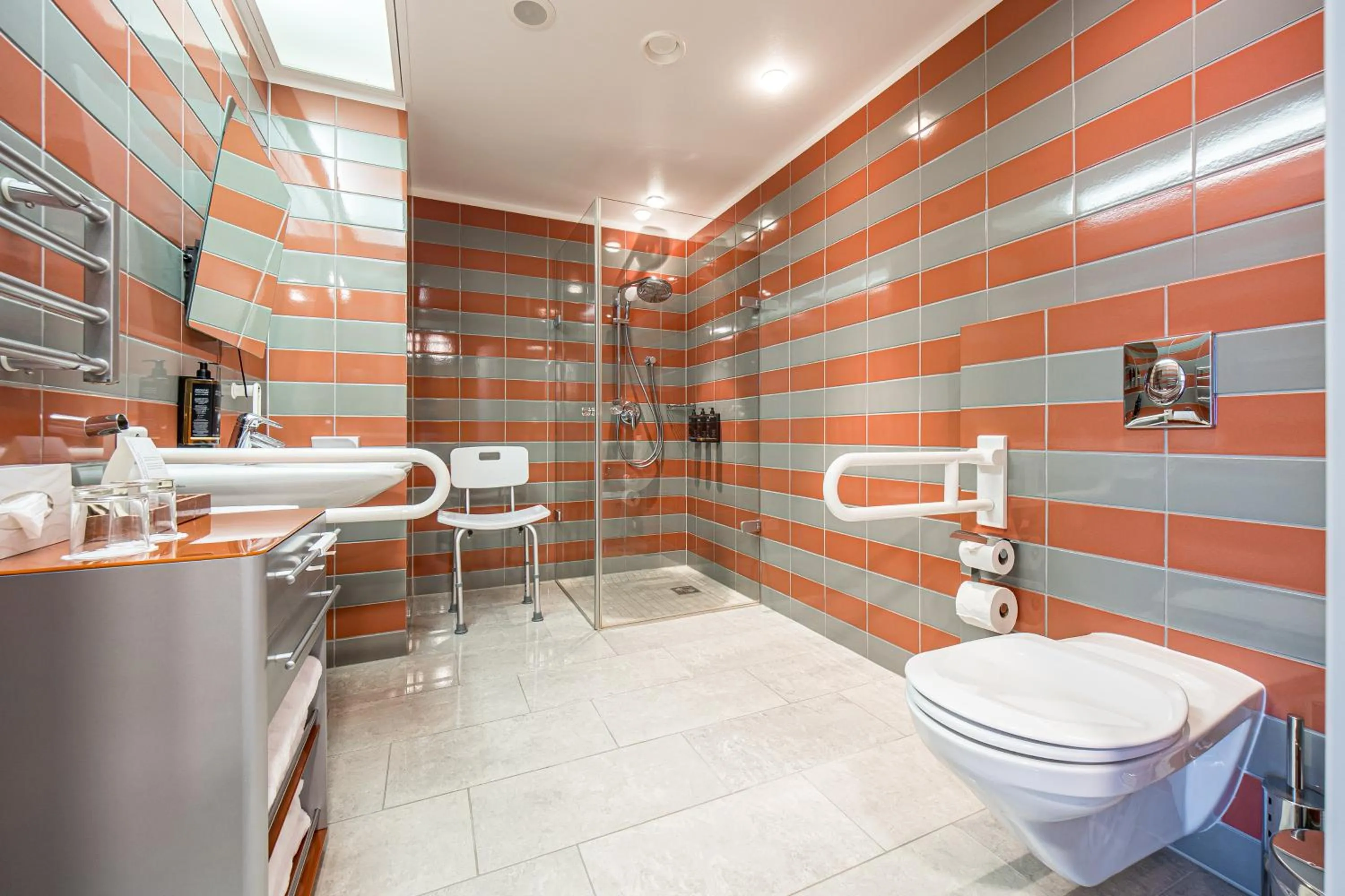 Bathroom in Mercure Palanga Vanagupe Resort & SPA