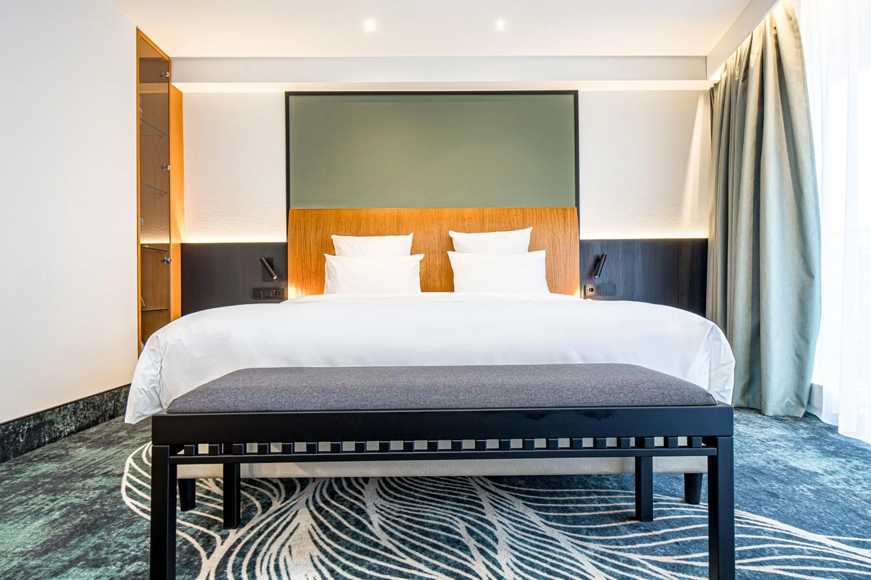 Bed in Mercure Palanga Vanagupe Resort & SPA