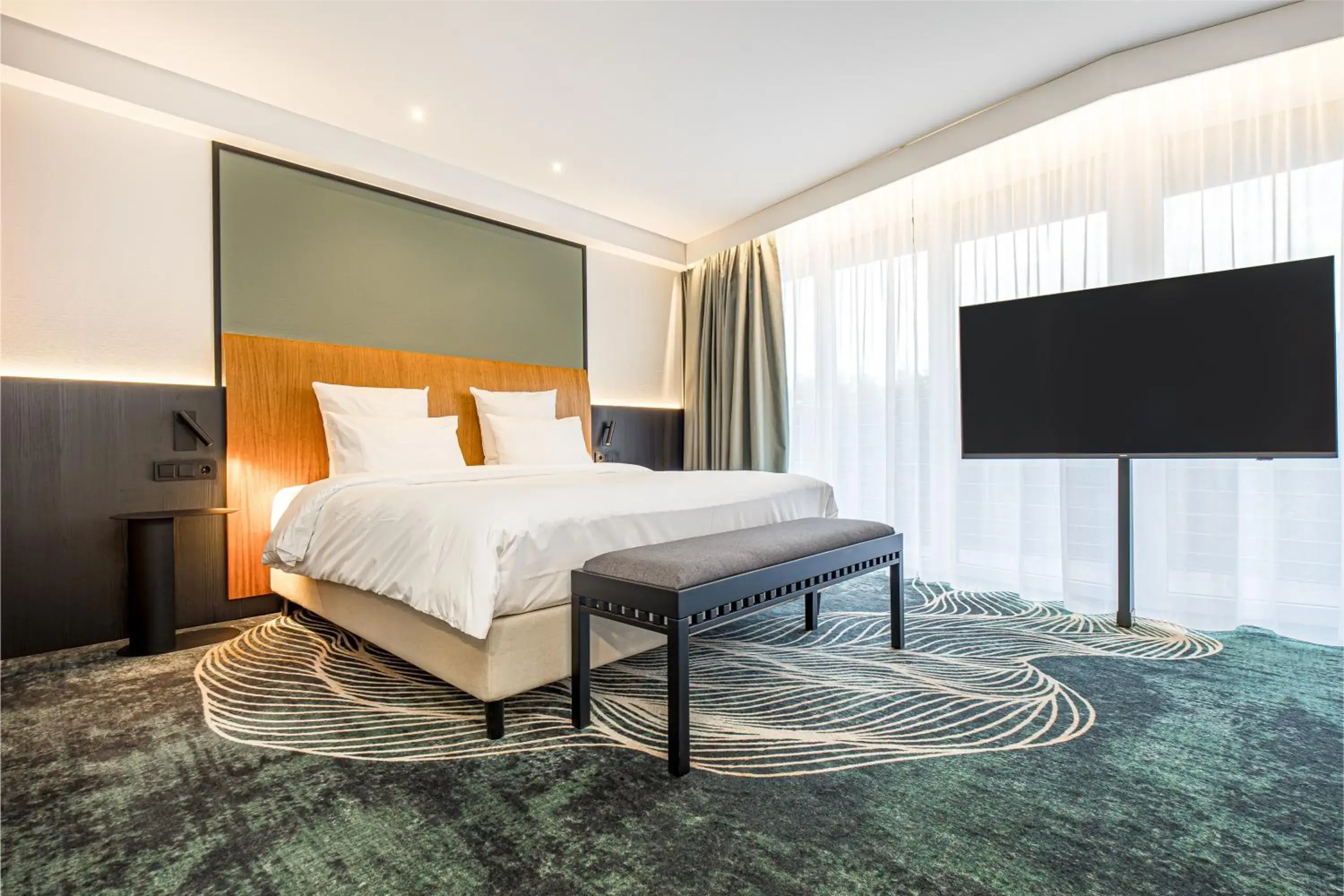 Business Double Room With Spa Access in Mercure Palanga Vanagupe Resort & SPA Business Double Room With Spa Access in Mercure Palanga Vanagupe Resort & SPA