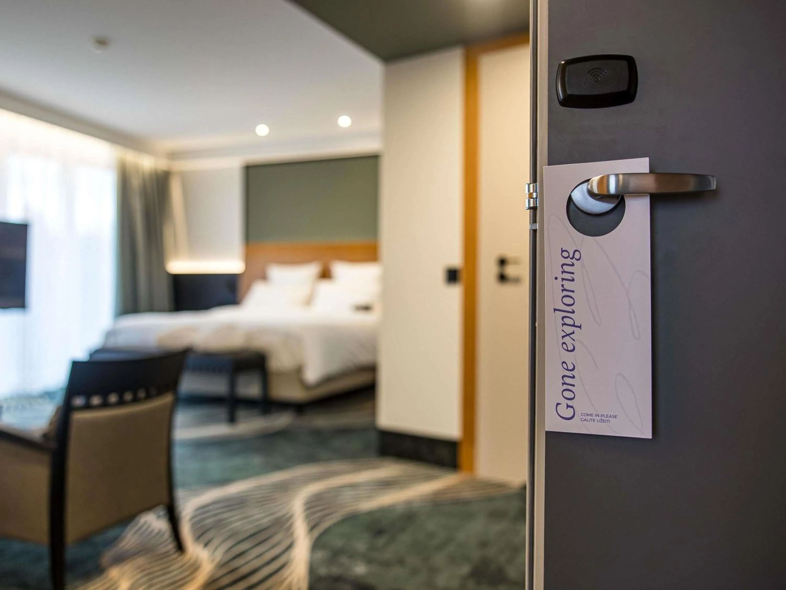 Bedroom, Bed in Mercure Palanga Vanagupe Resort & SPA