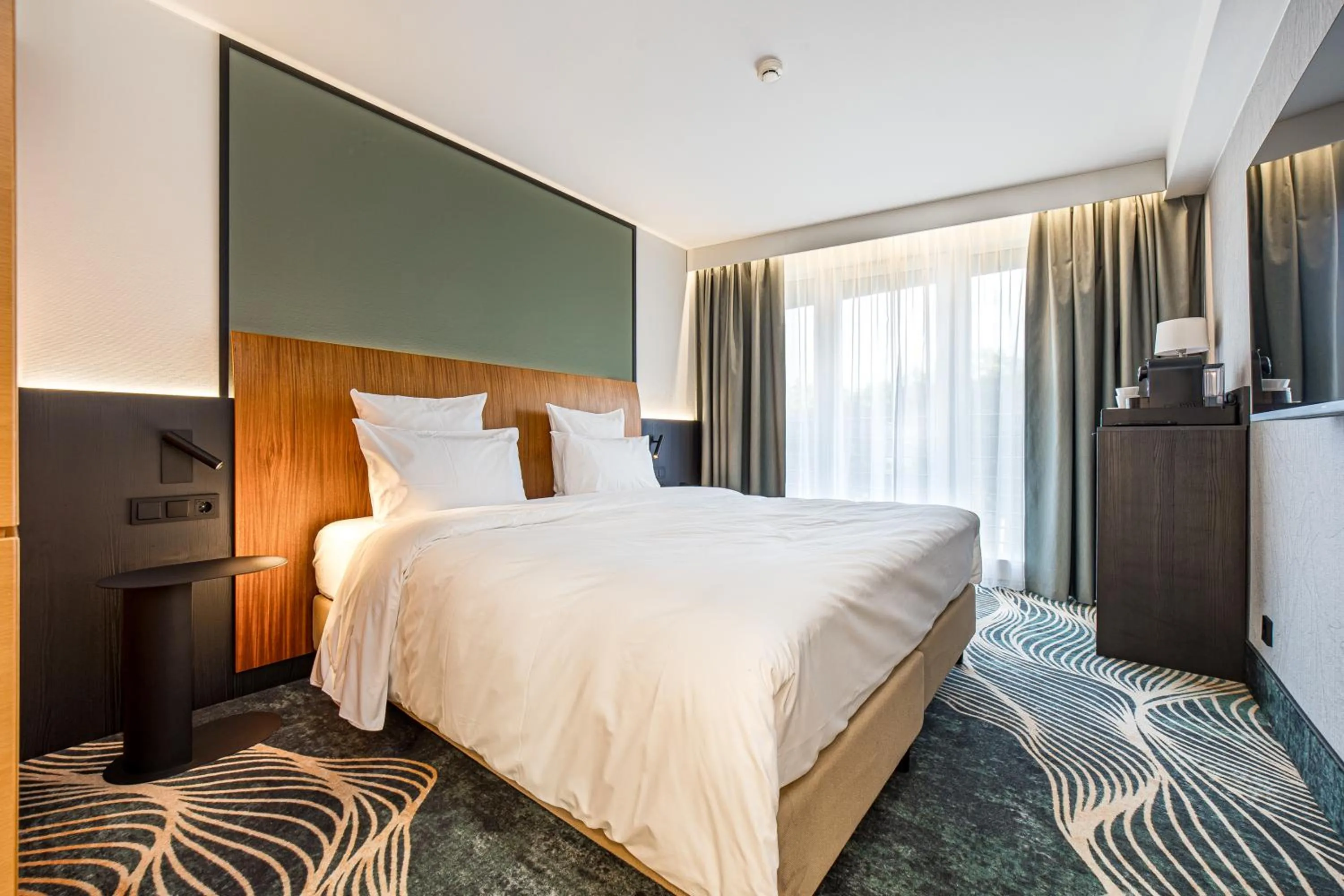 Bed in Mercure Palanga Vanagupe Resort & SPA