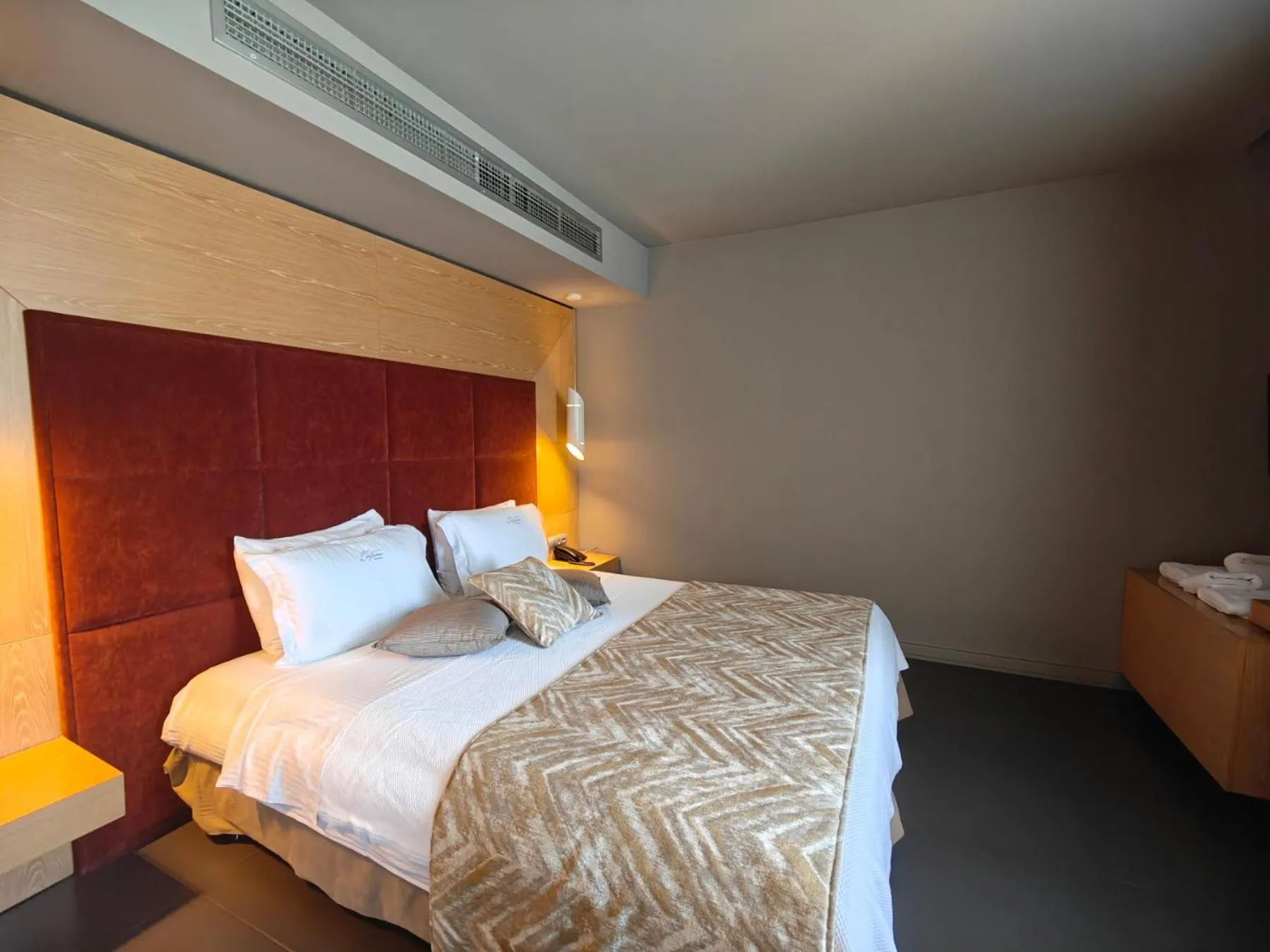 Bed in Elysion Hotel