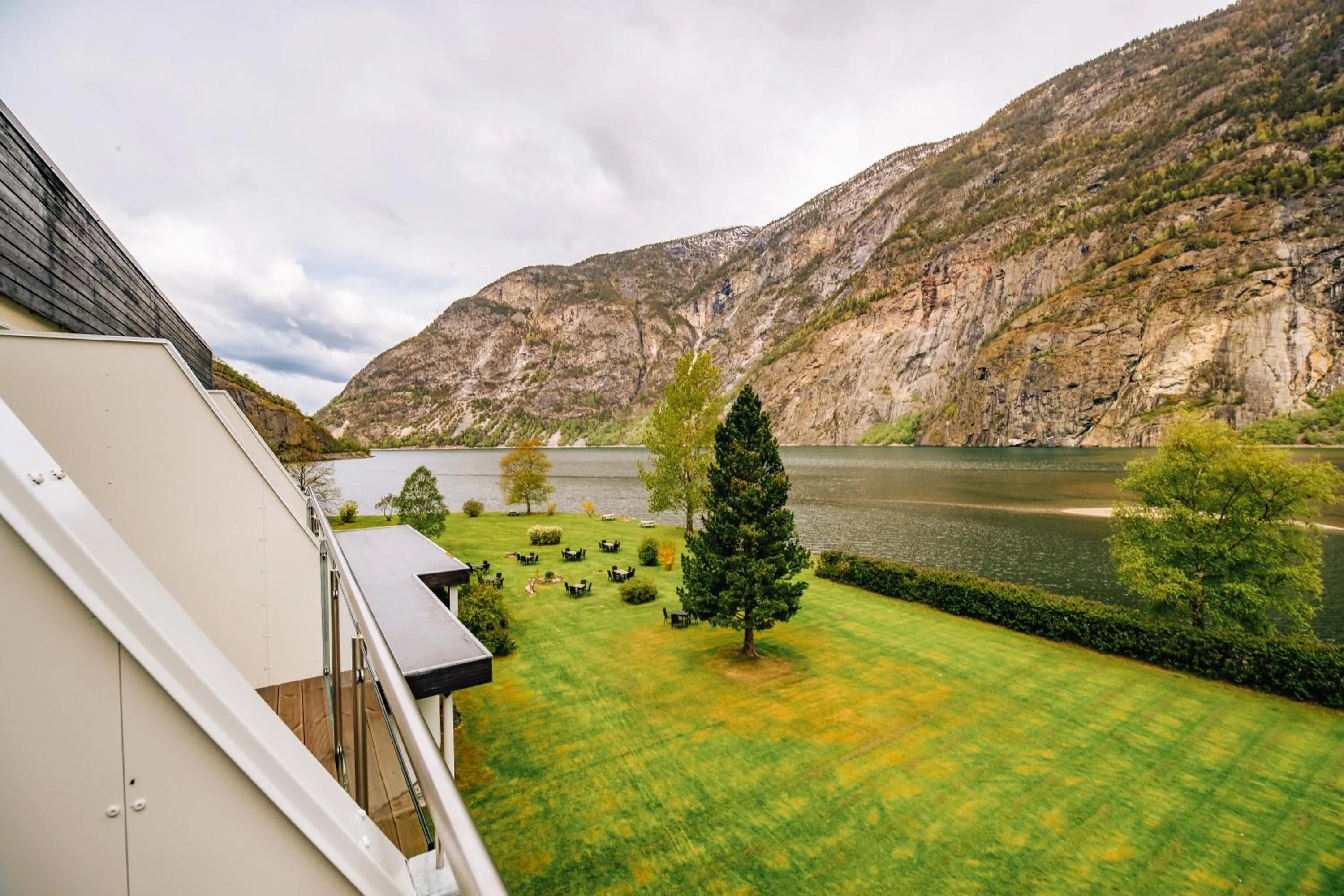 Garden in Lærdal Hotel