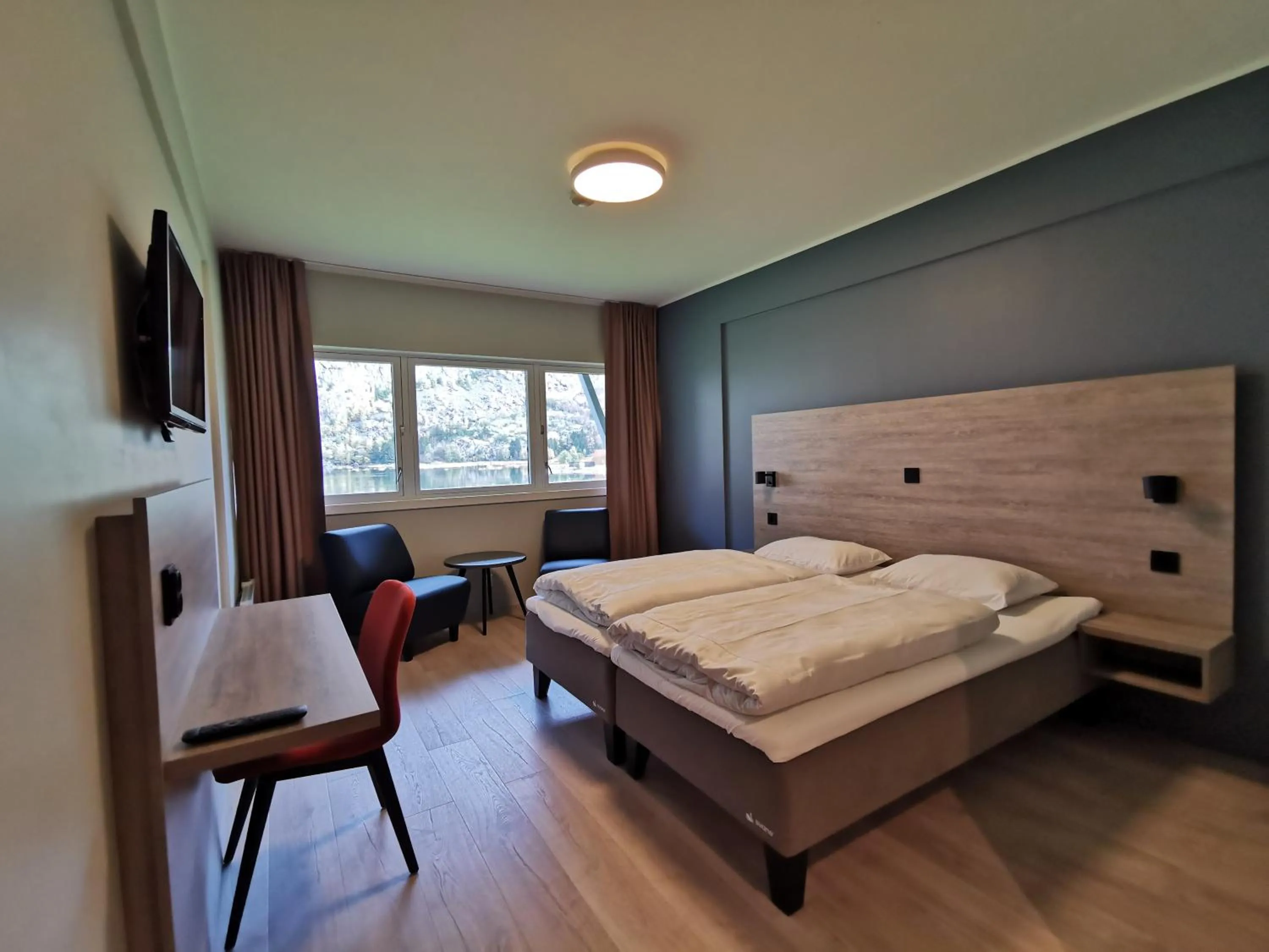 Bed in Lærdal Hotel