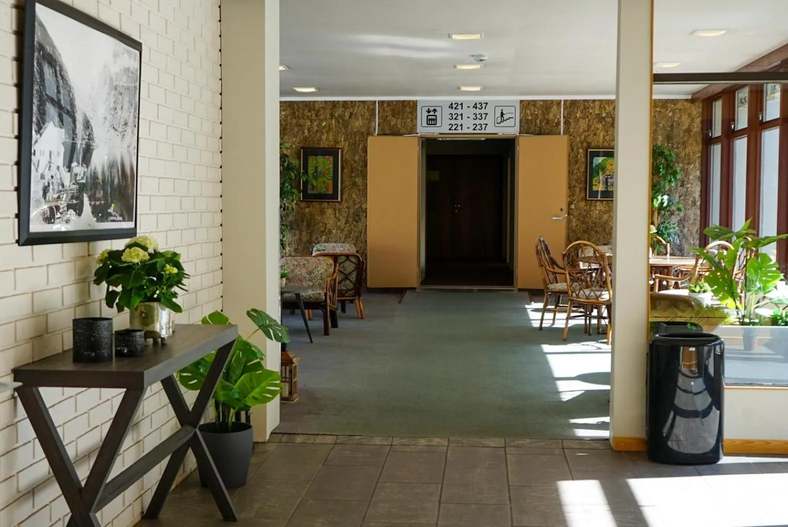 Lobby or reception in Lærdal Hotel