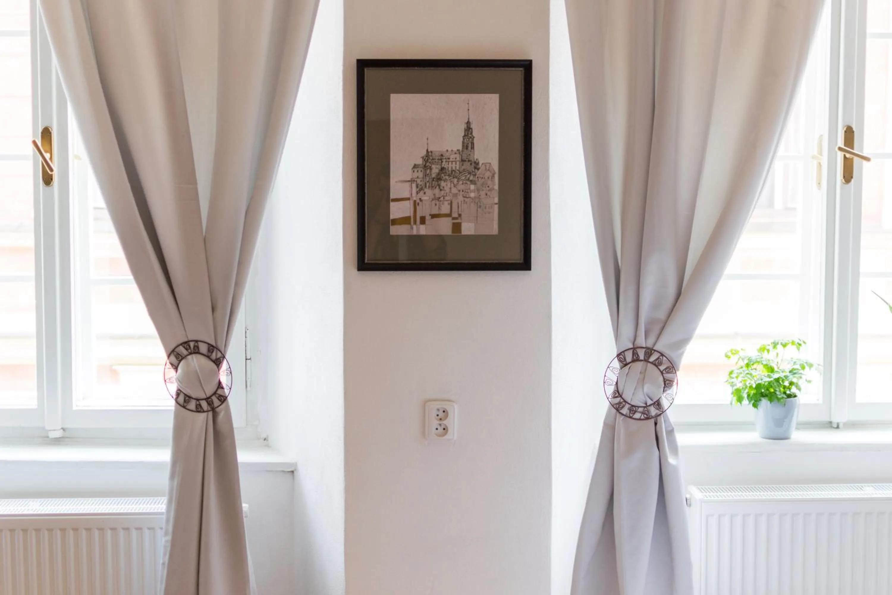 Decorative detail in B&B Krumlov