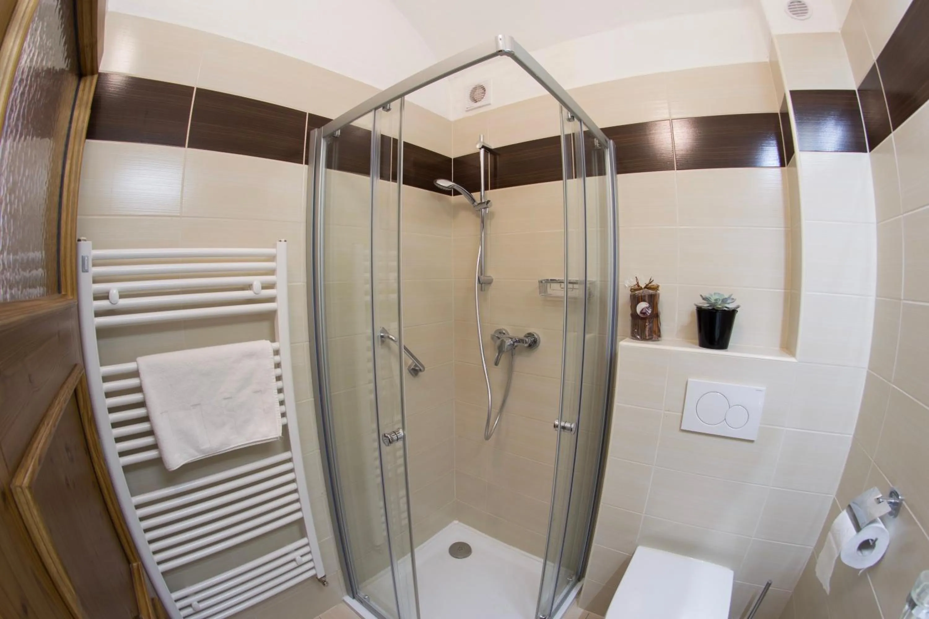 Shower in B&B Krumlov