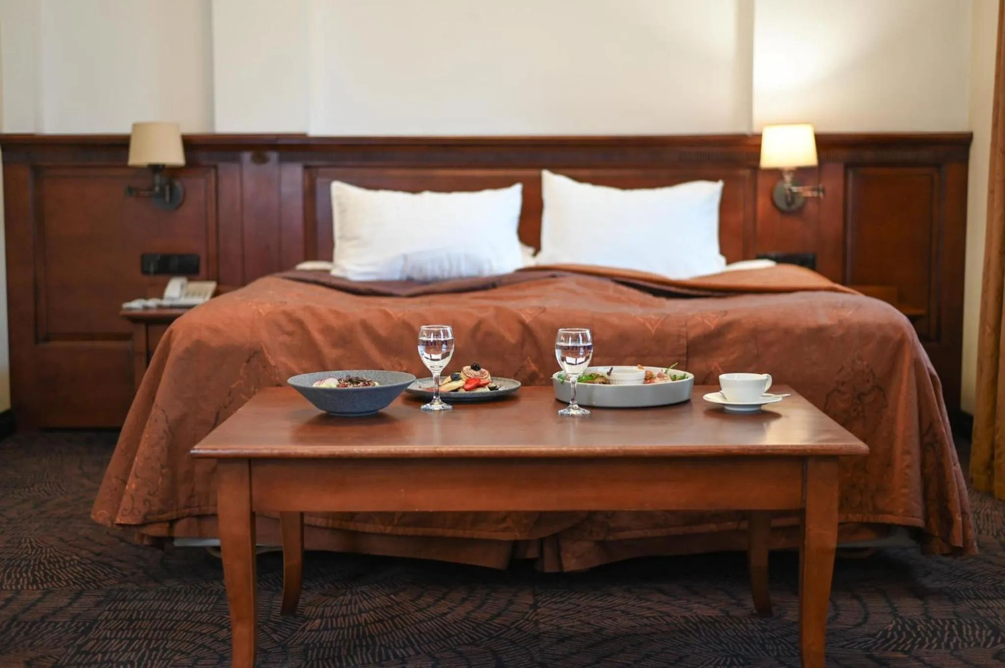 Bed in Daugirdas Old City Hotel