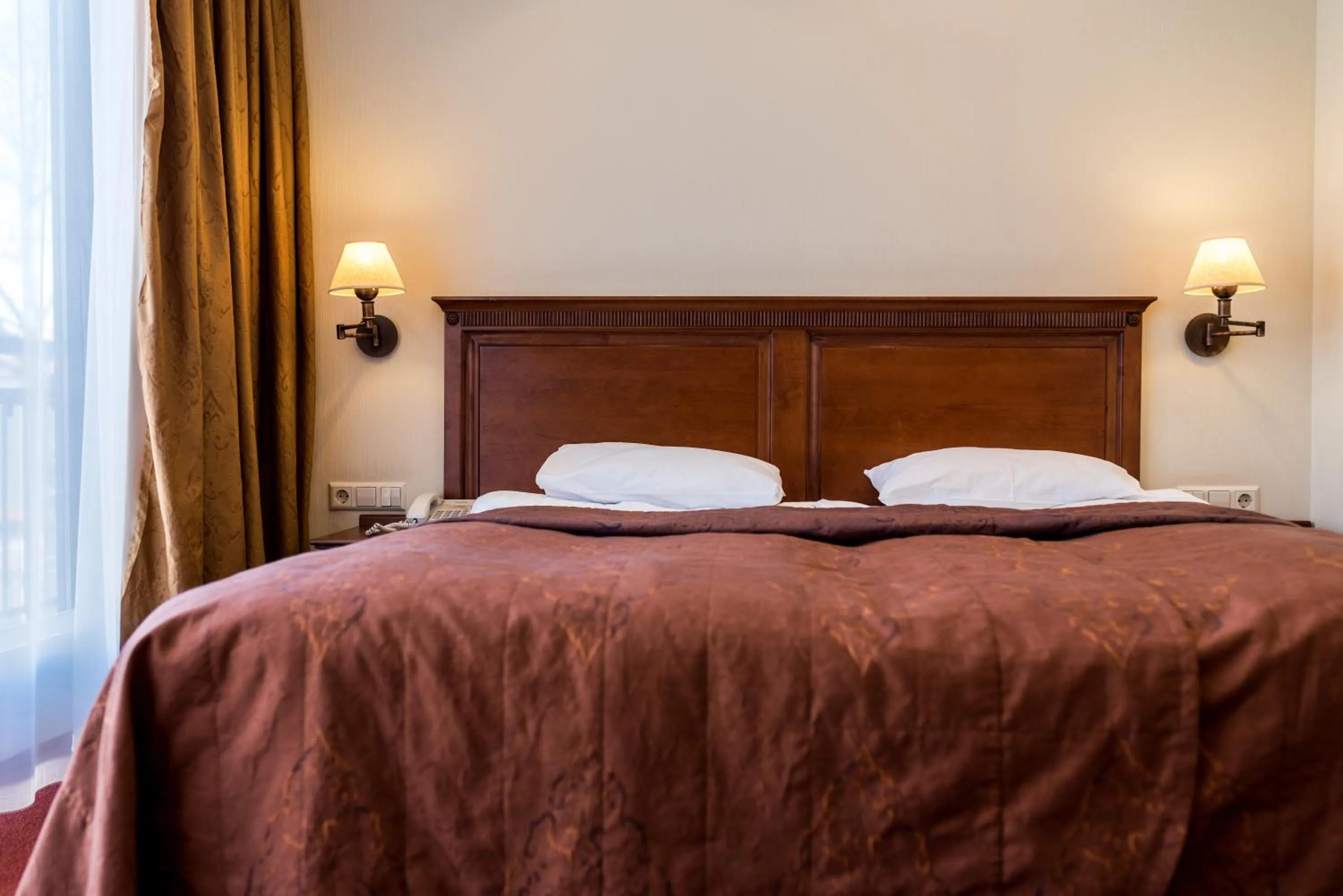 Bed in Daugirdas Old City Hotel