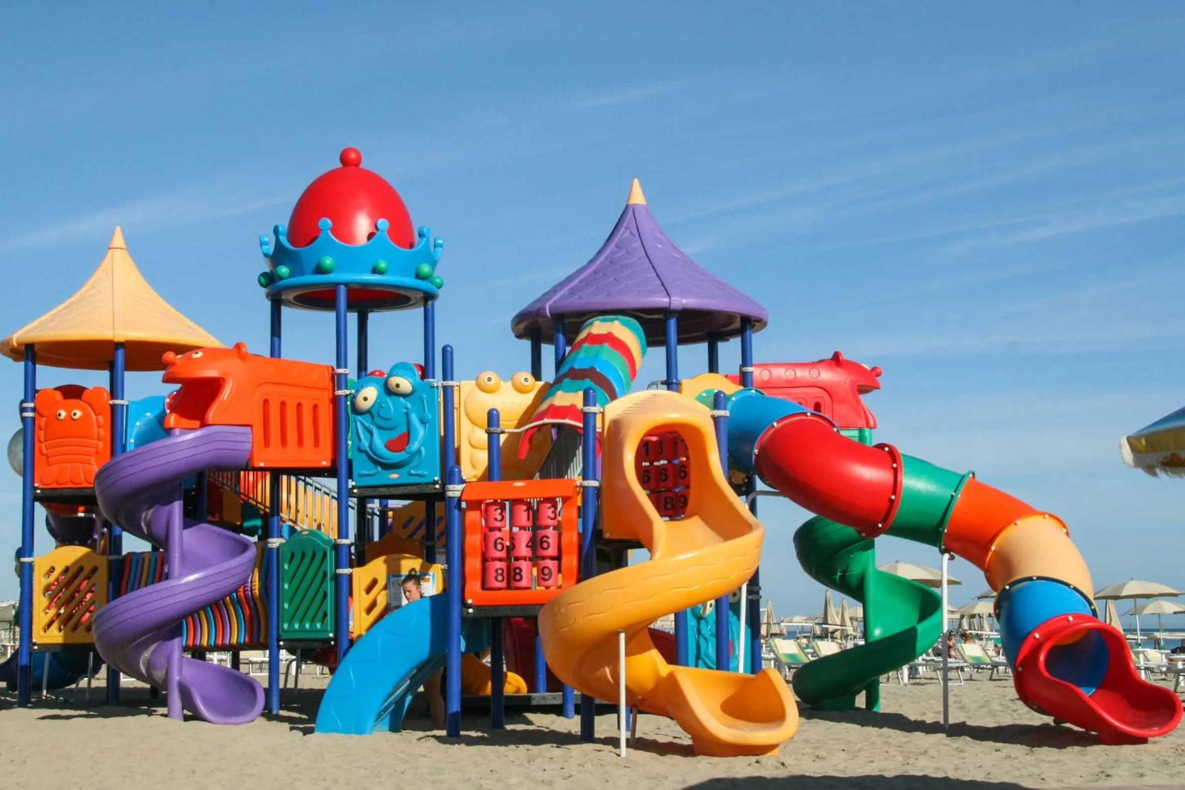 Children play ground in Hotel Harmony con Piscina panoramica