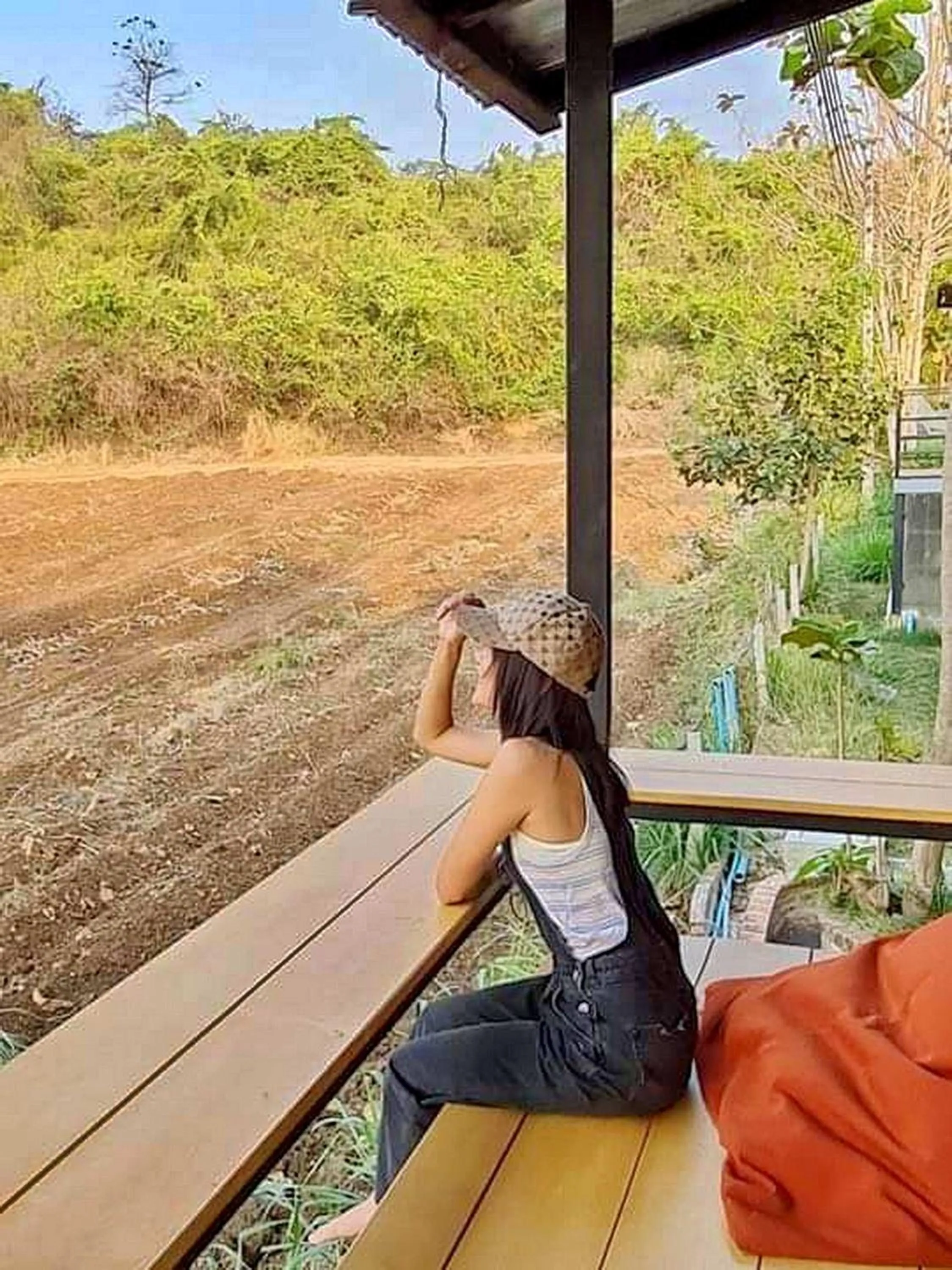 Lounge or bar in Tantai Eco Farm Stay At Khao Yai