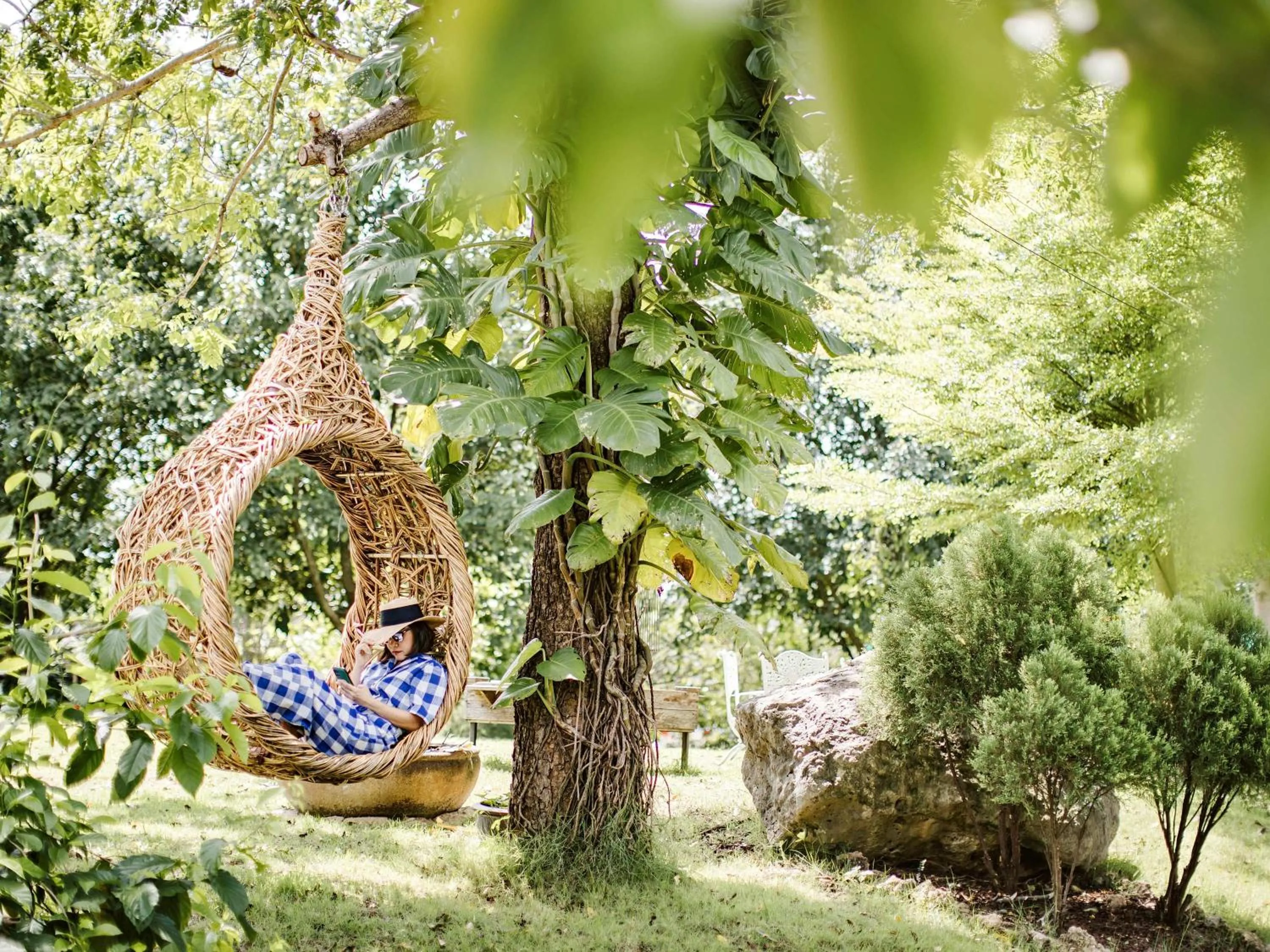 Garden in Tantai Eco Farm Stay At Khao Yai