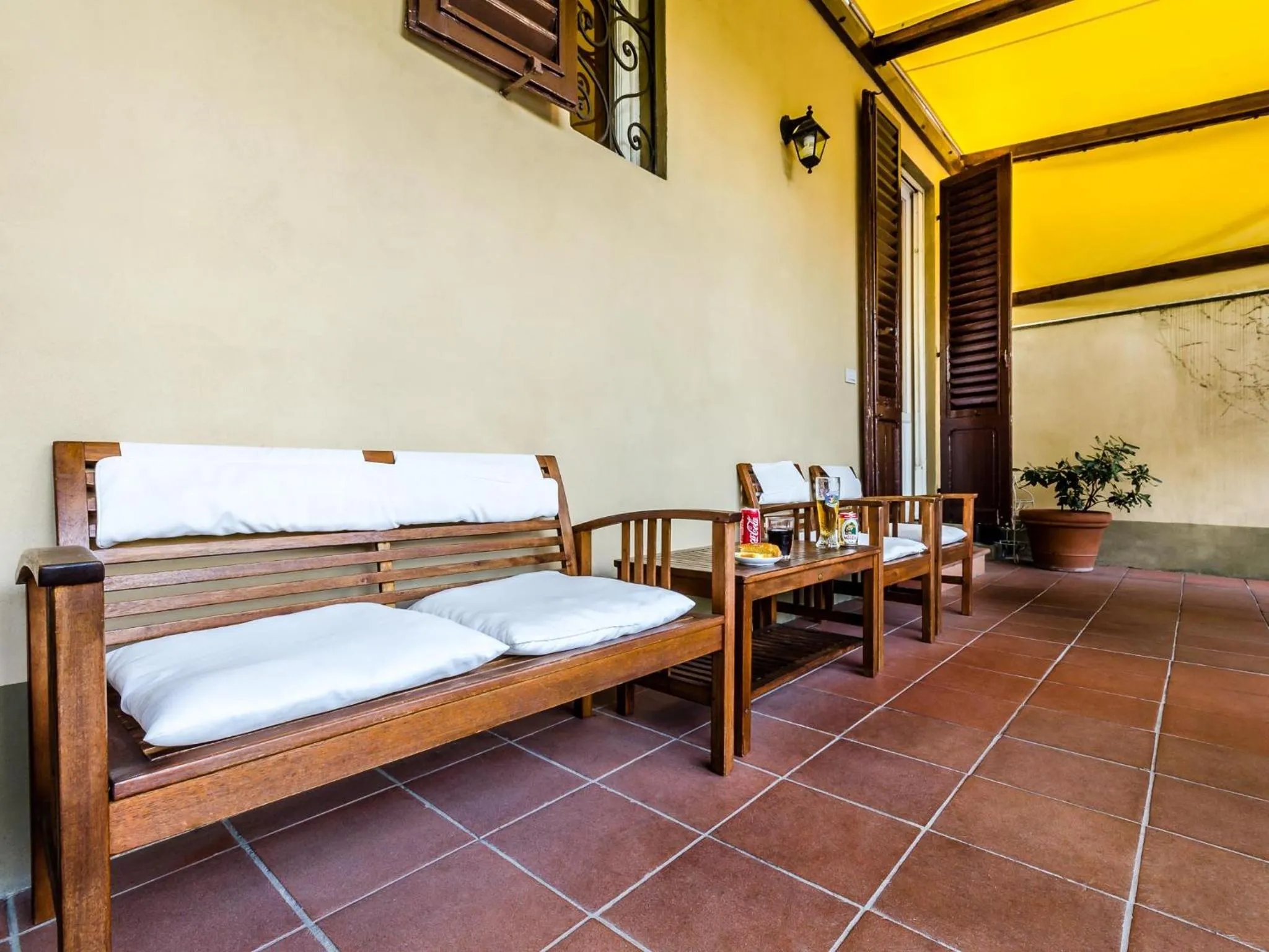 Patio in Sangaggio House B&B