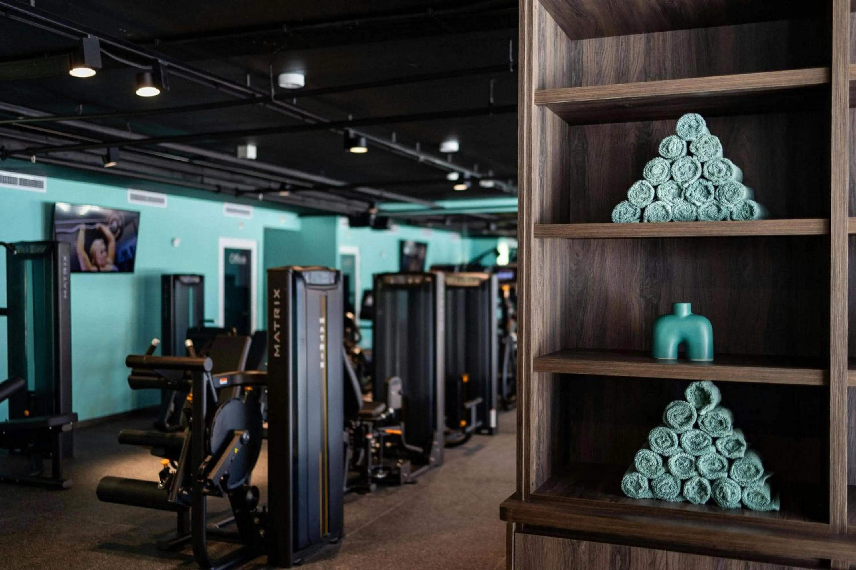 Fitness centre/facilities in Renaissance Wind Creek Curacao Resort