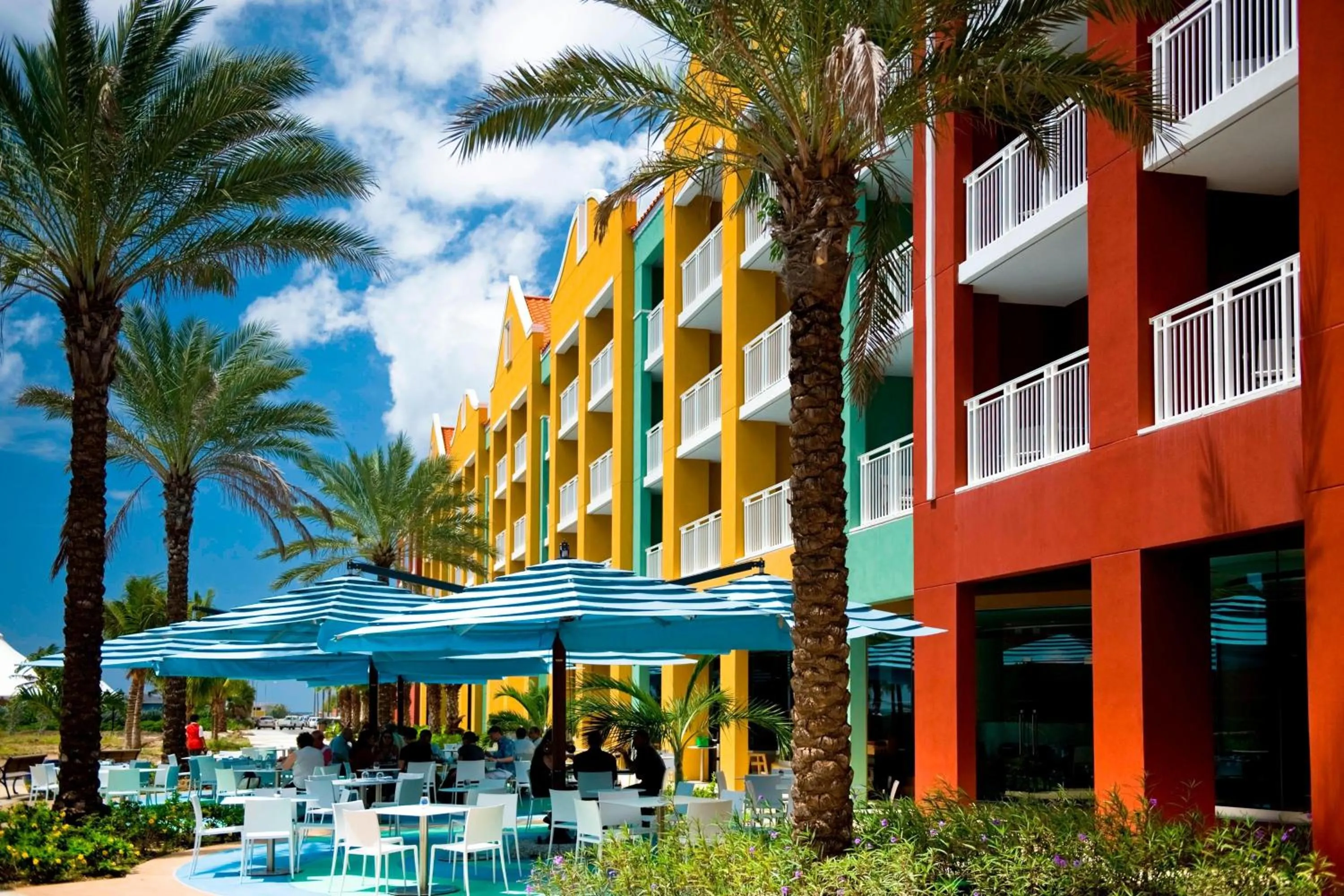Property building in Renaissance Wind Creek Curacao Resort