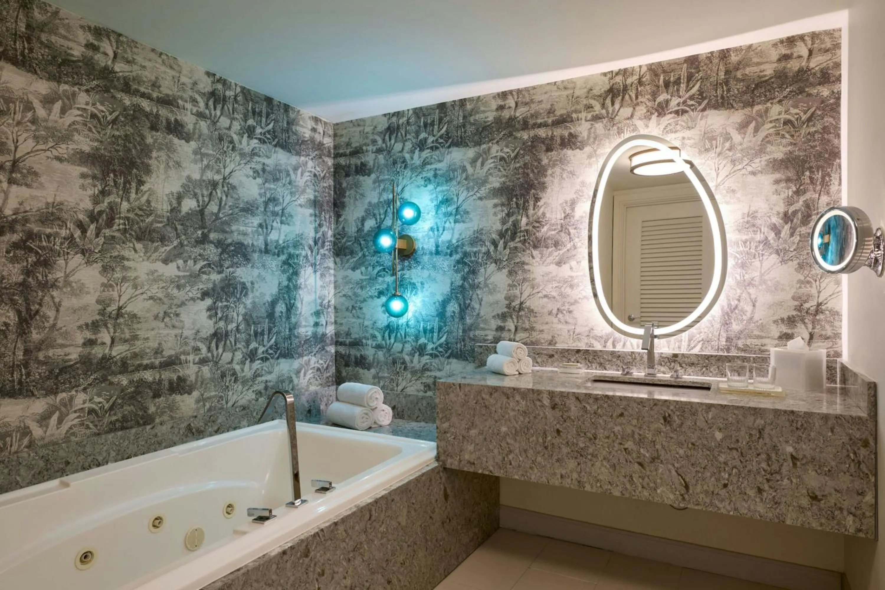 Bathroom in Renaissance Wind Creek Curacao Resort