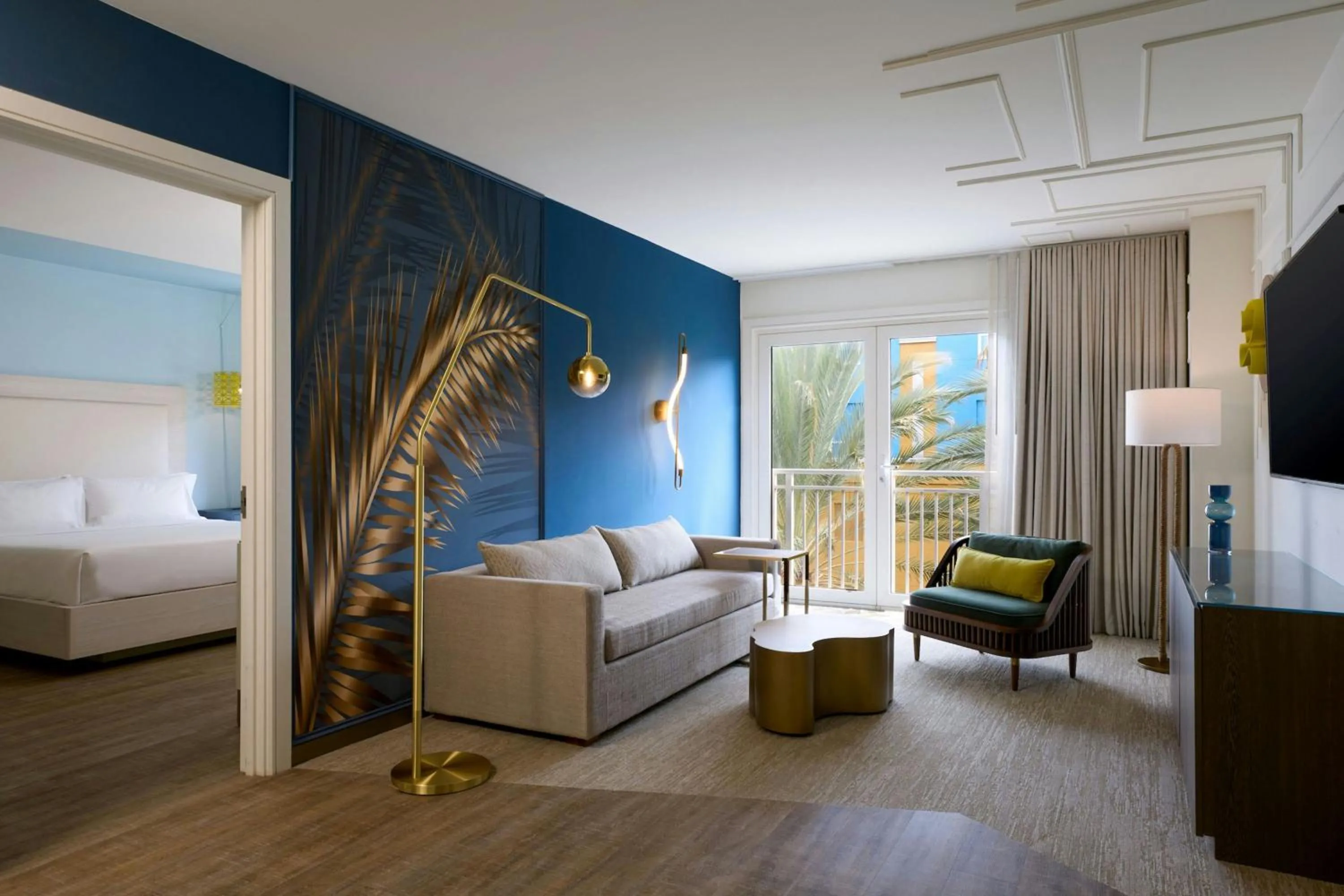 Bedroom, Bed in Renaissance Wind Creek Curacao Resort