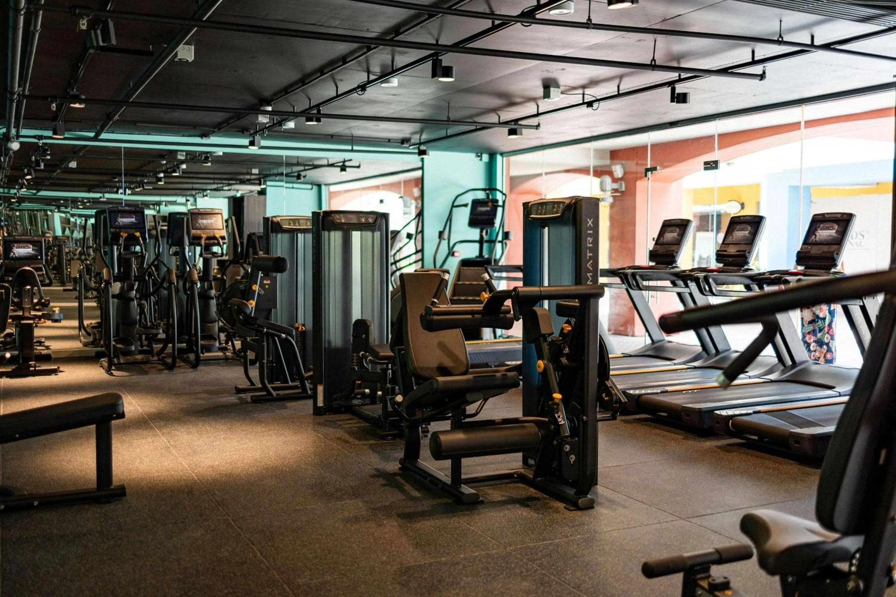 Fitness centre/facilities in Renaissance Wind Creek Curacao Resort