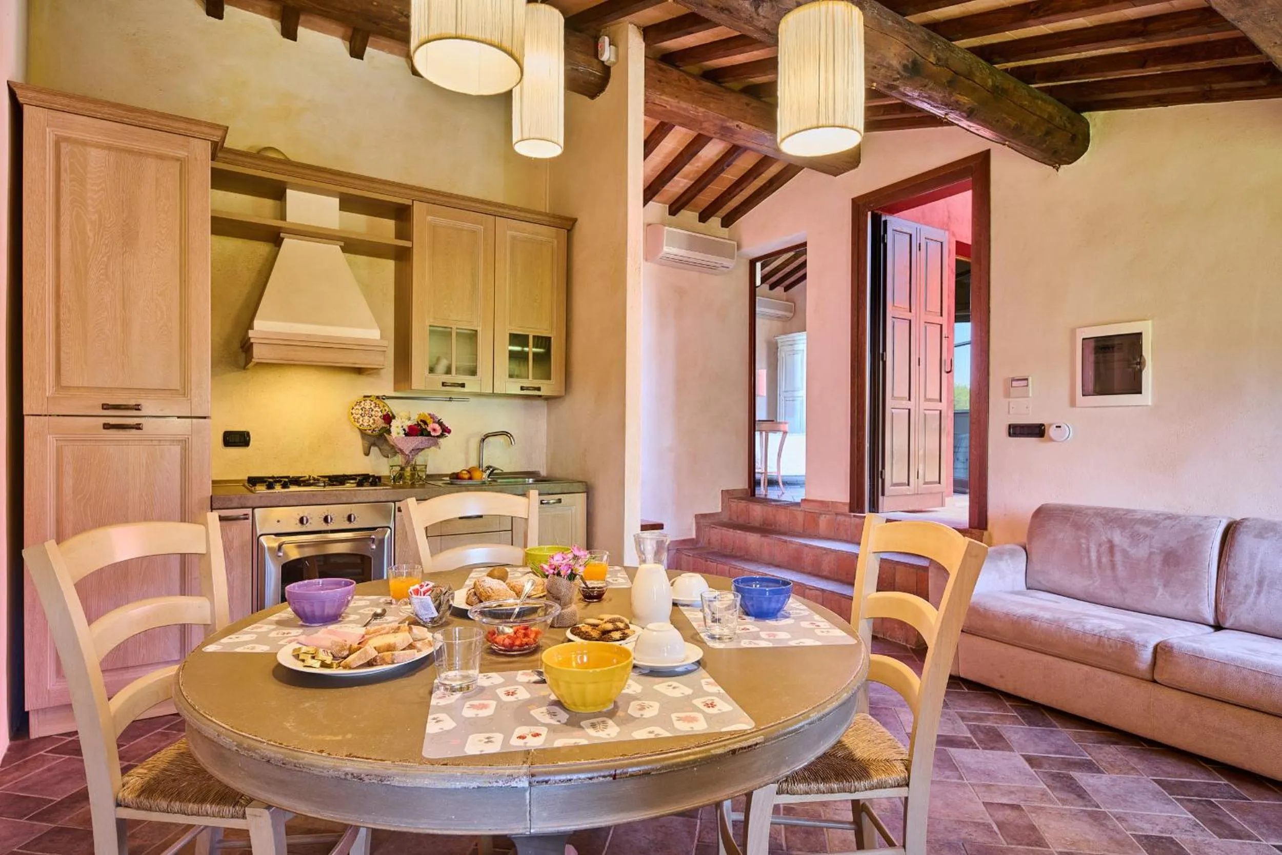 Kitchen or kitchenette in Borgo San Giusto