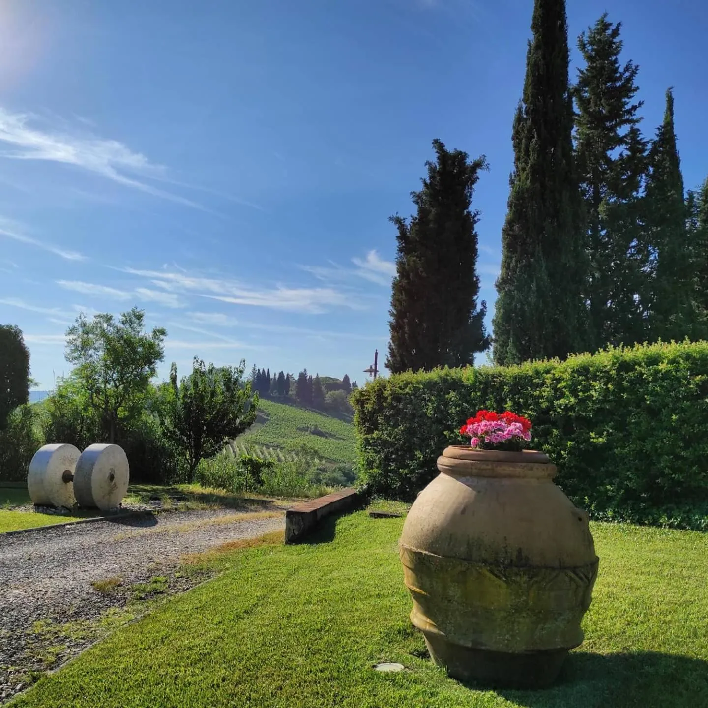 Natural landscape in Borgo San Giusto