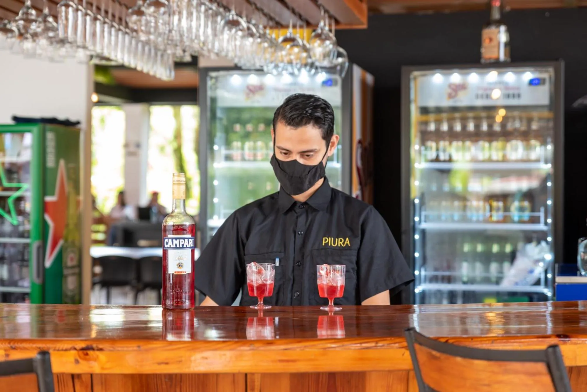 Lounge or bar in Hotel Volcan Verde