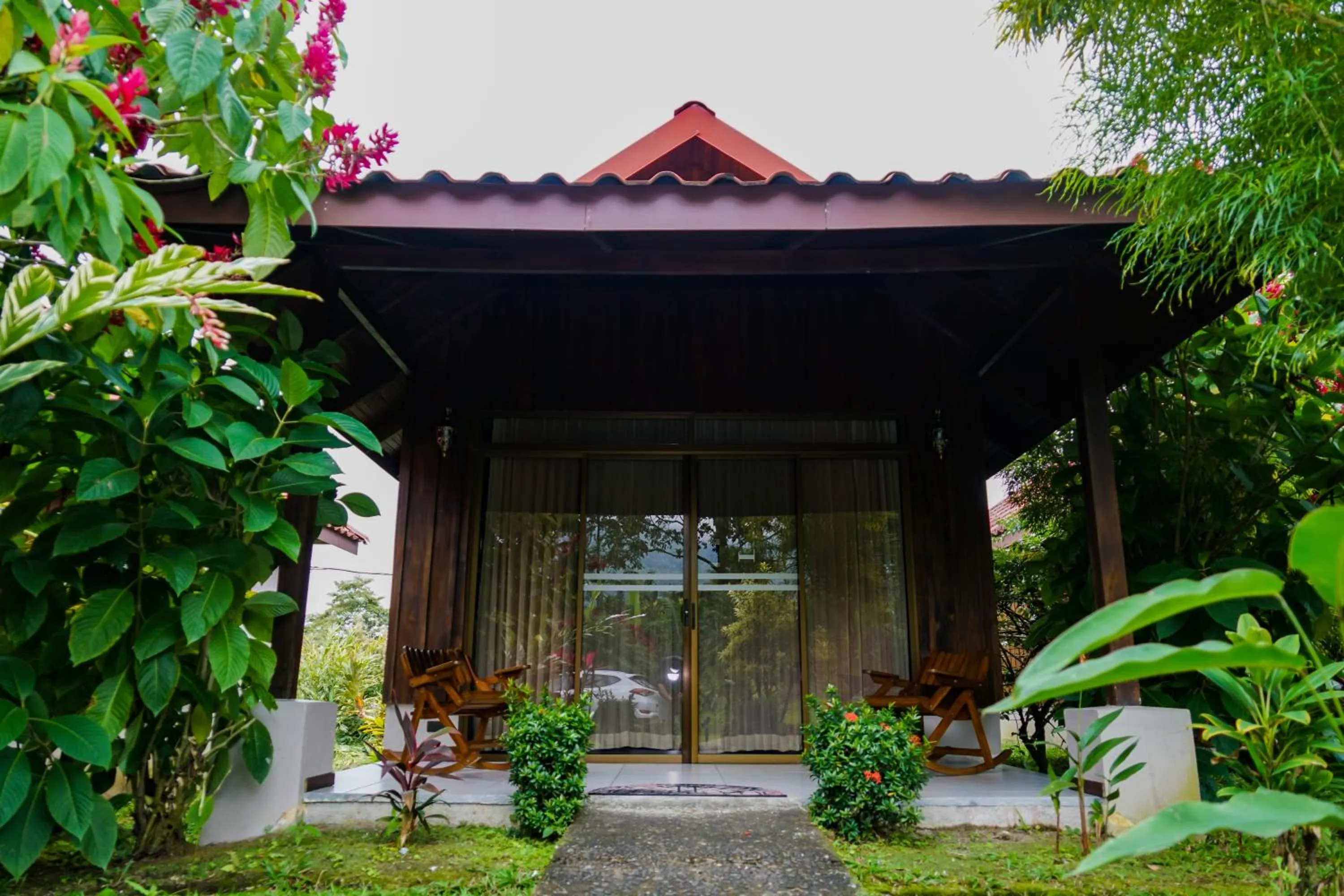 Property building in Hotel Volcan Verde