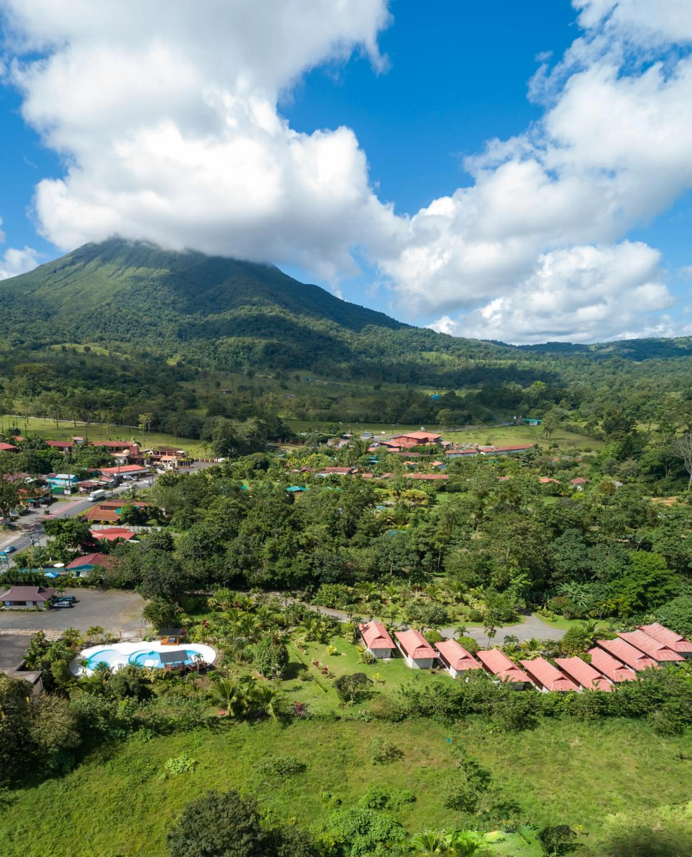 Natural landscape in Hotel Volcan Verde