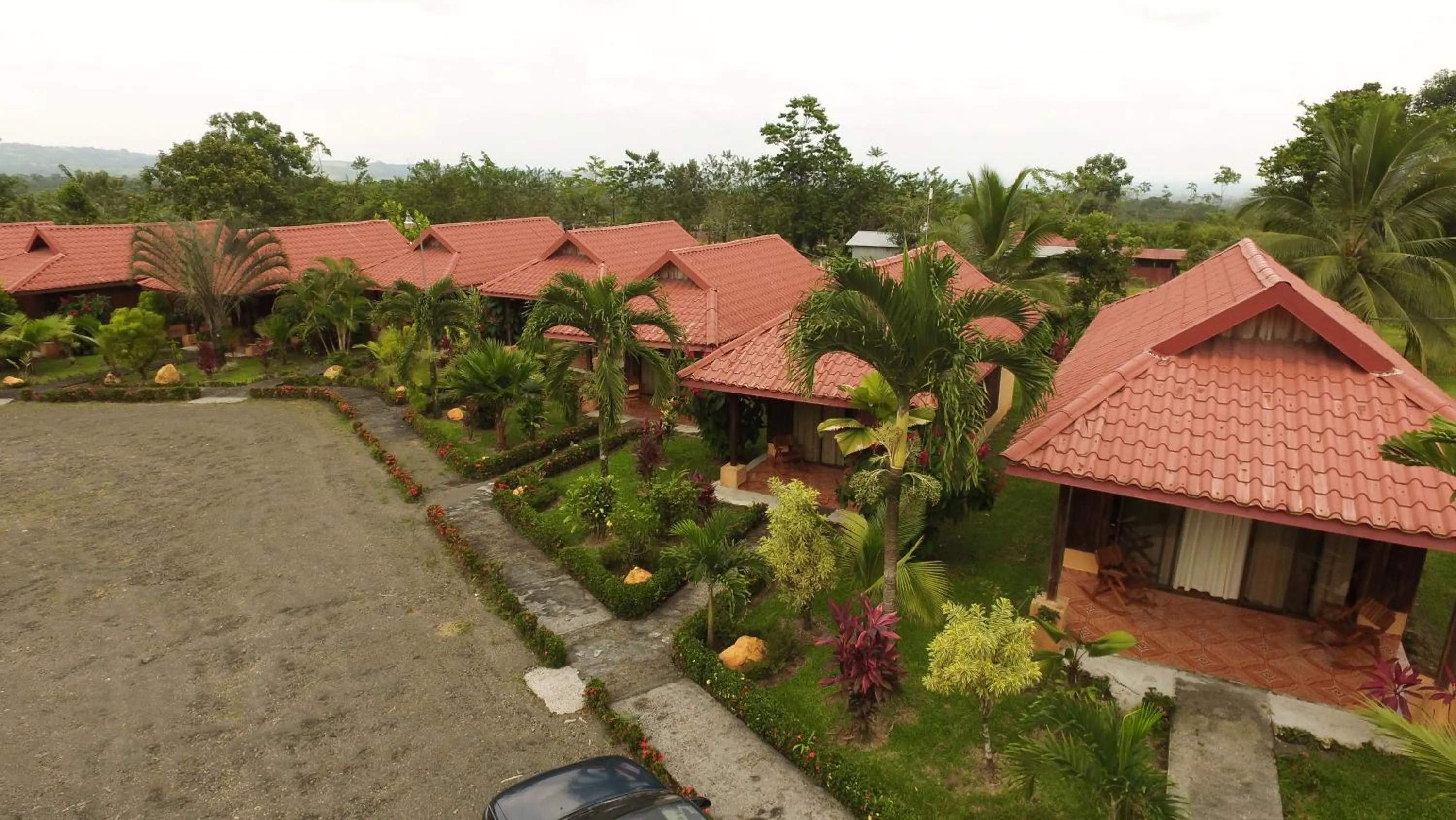 Property building in Hotel Volcan Verde