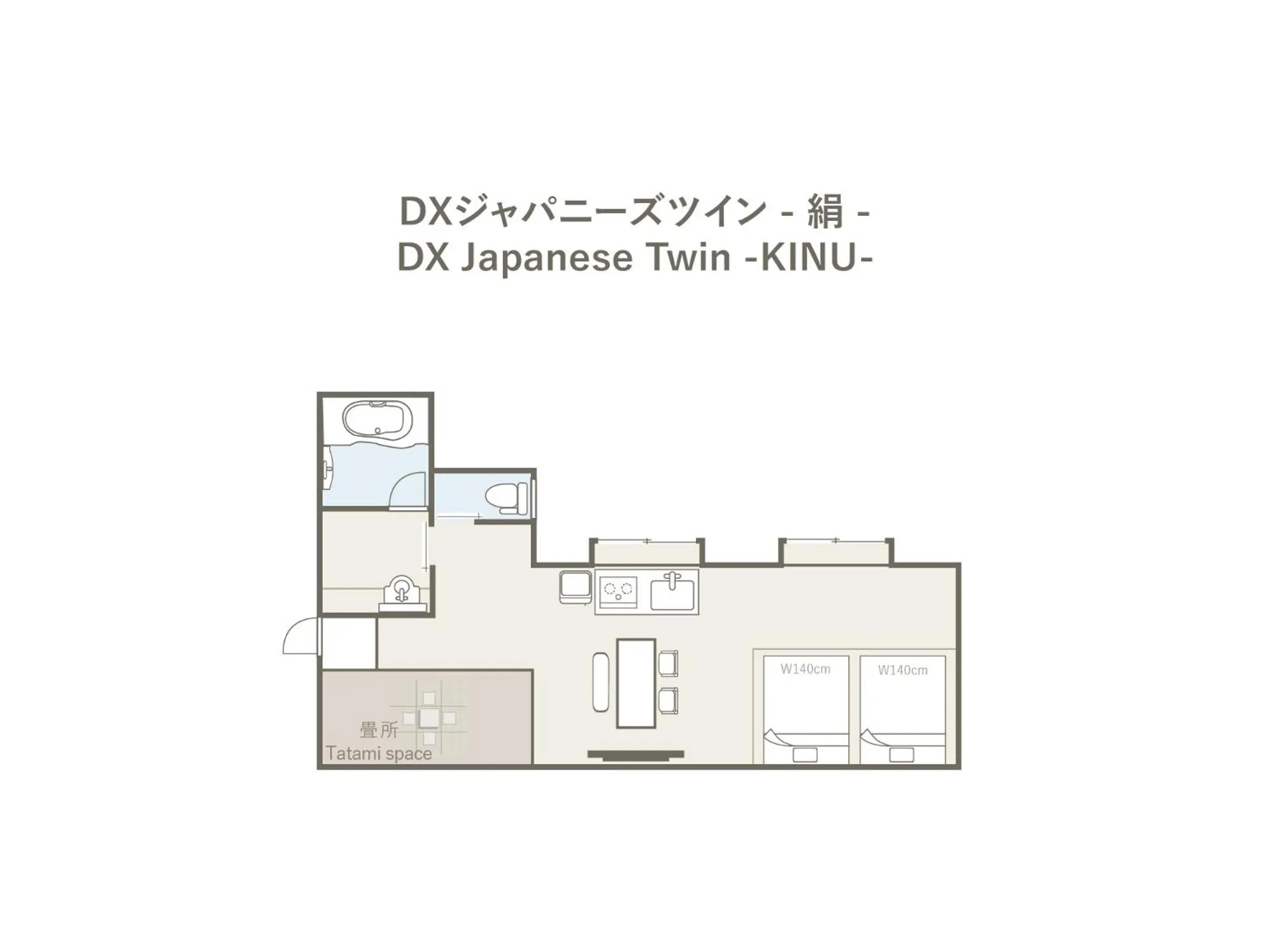 Floor plan in Relax Hotel Takayama Station