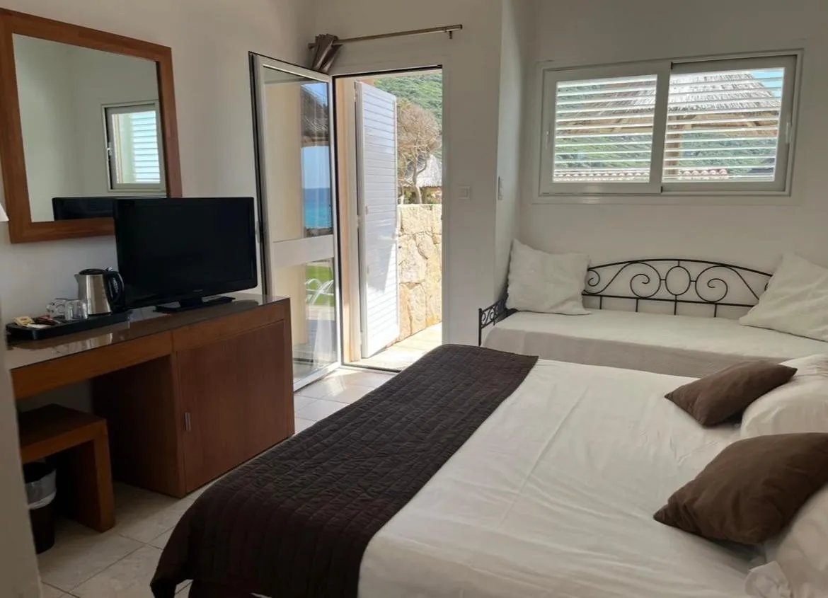 Bed in Hôtel Lilium Maris