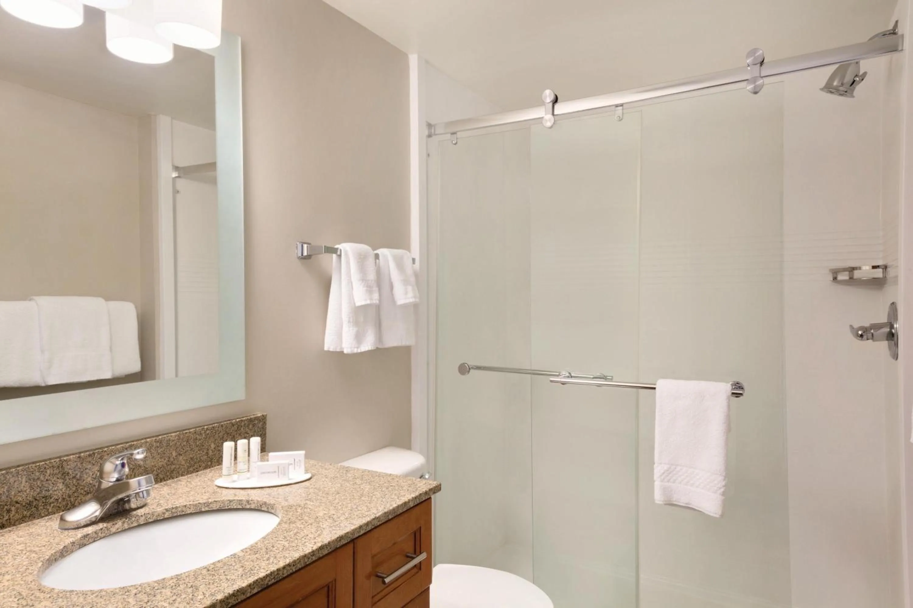 Bathroom in TownePlace Suites by Marriott Denver Downtown