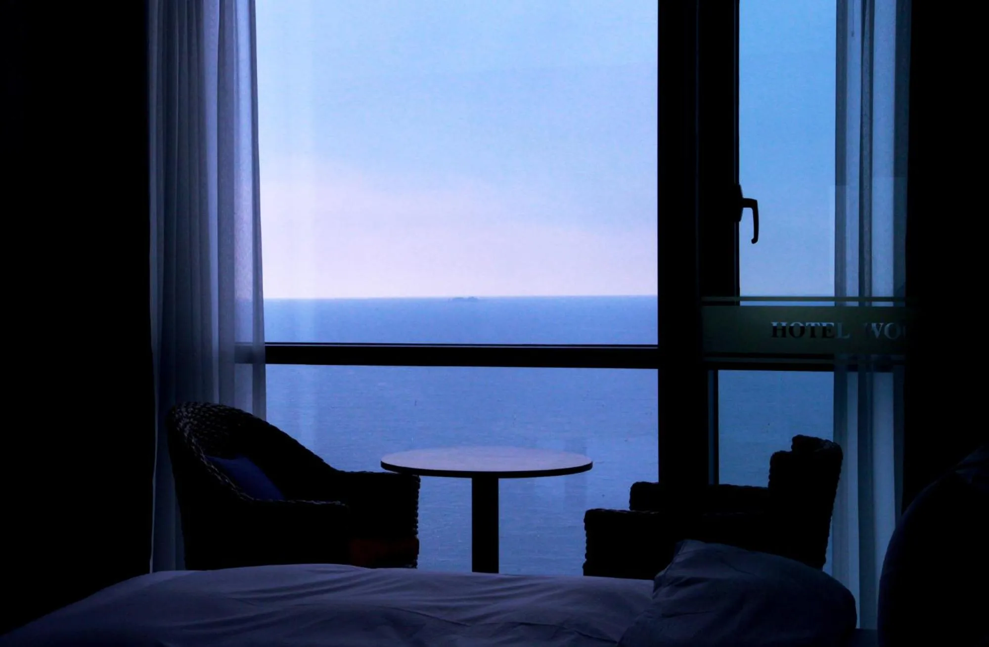 Natural landscape, Bed in Hotel Wooyeon Flora