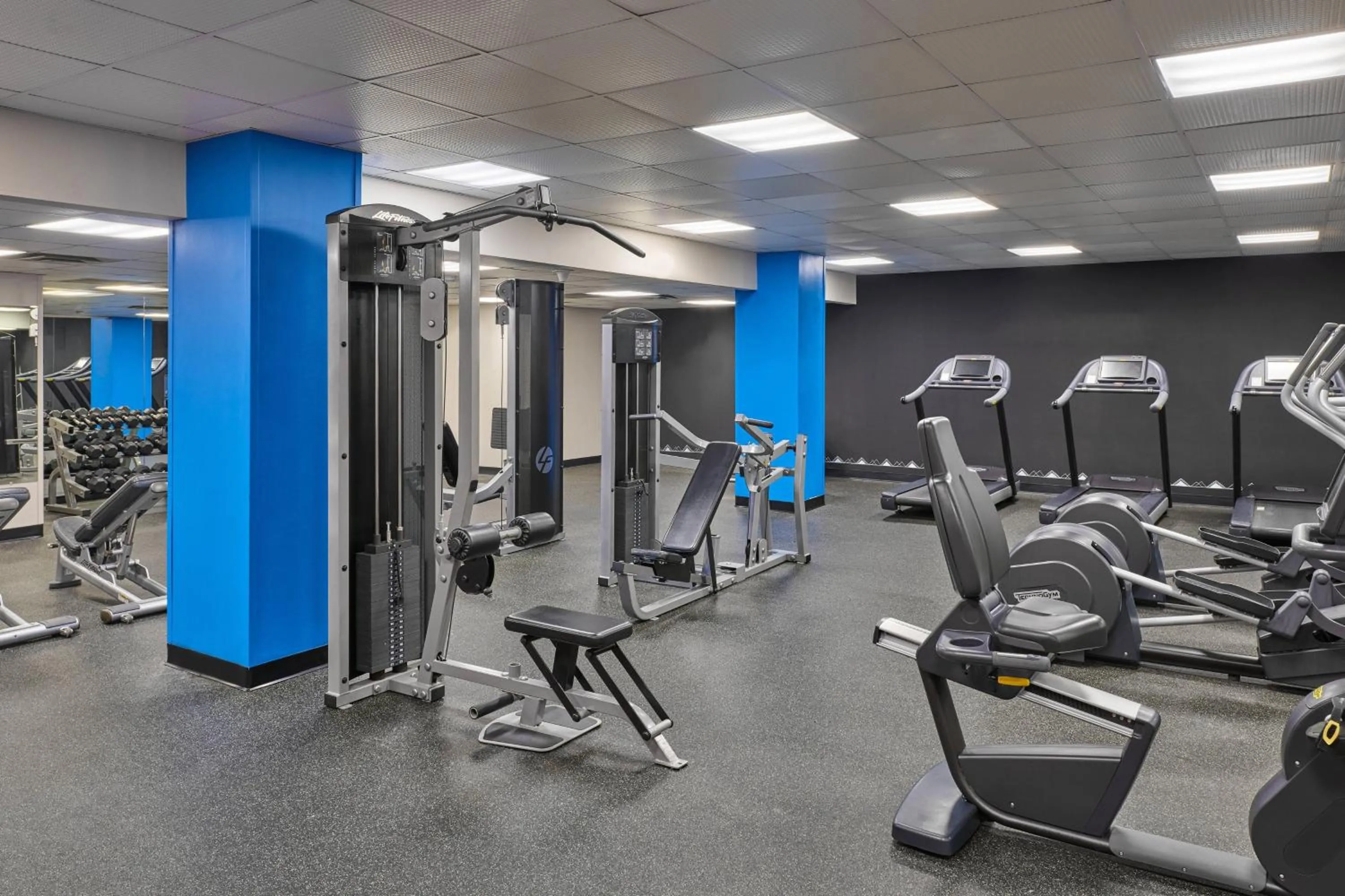 Fitness centre/facilities in Courtyard by Marriott Denver Downtown