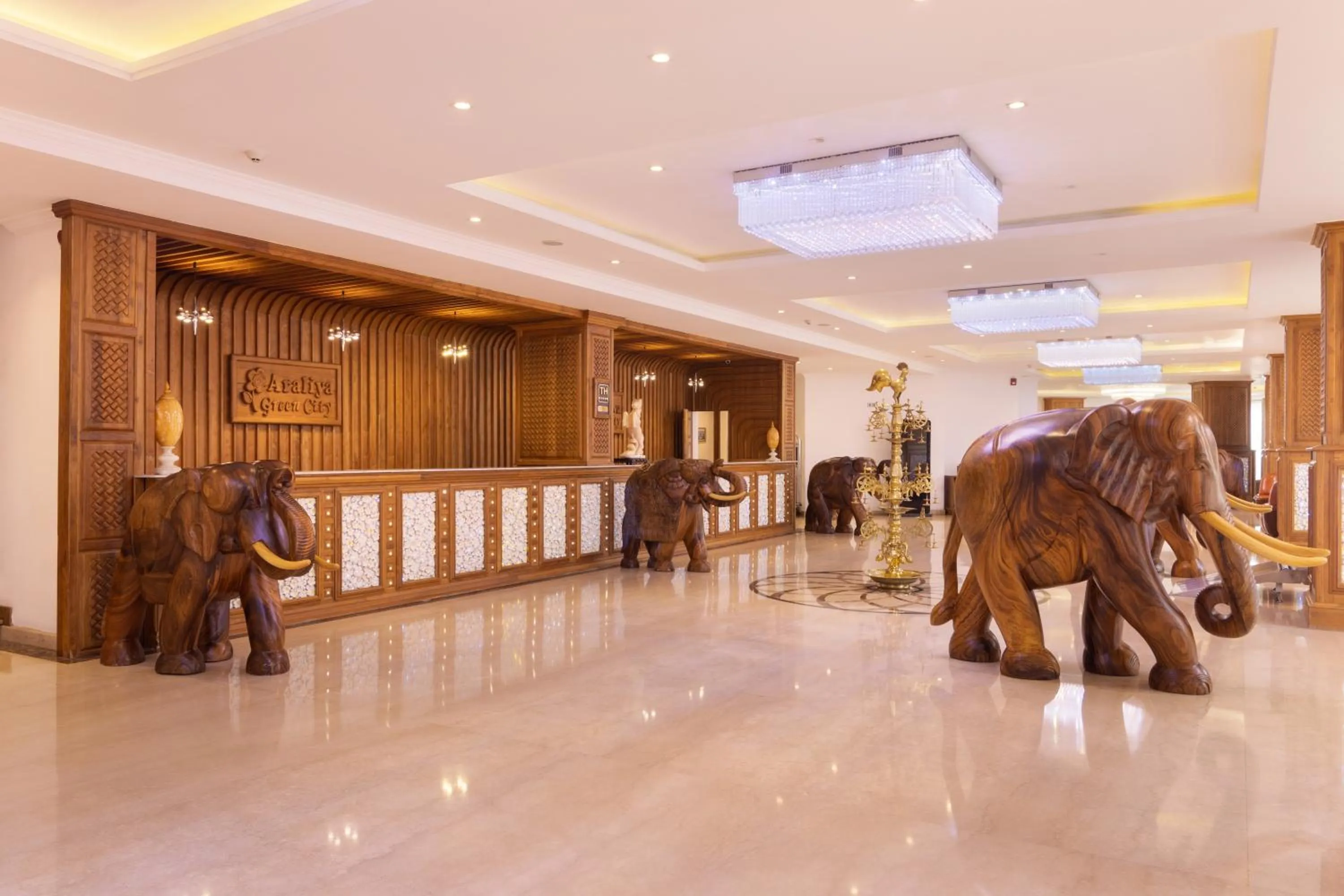 Lobby or reception in Araliya Green City - Your Gateway to Everything in Nuwara Eliya