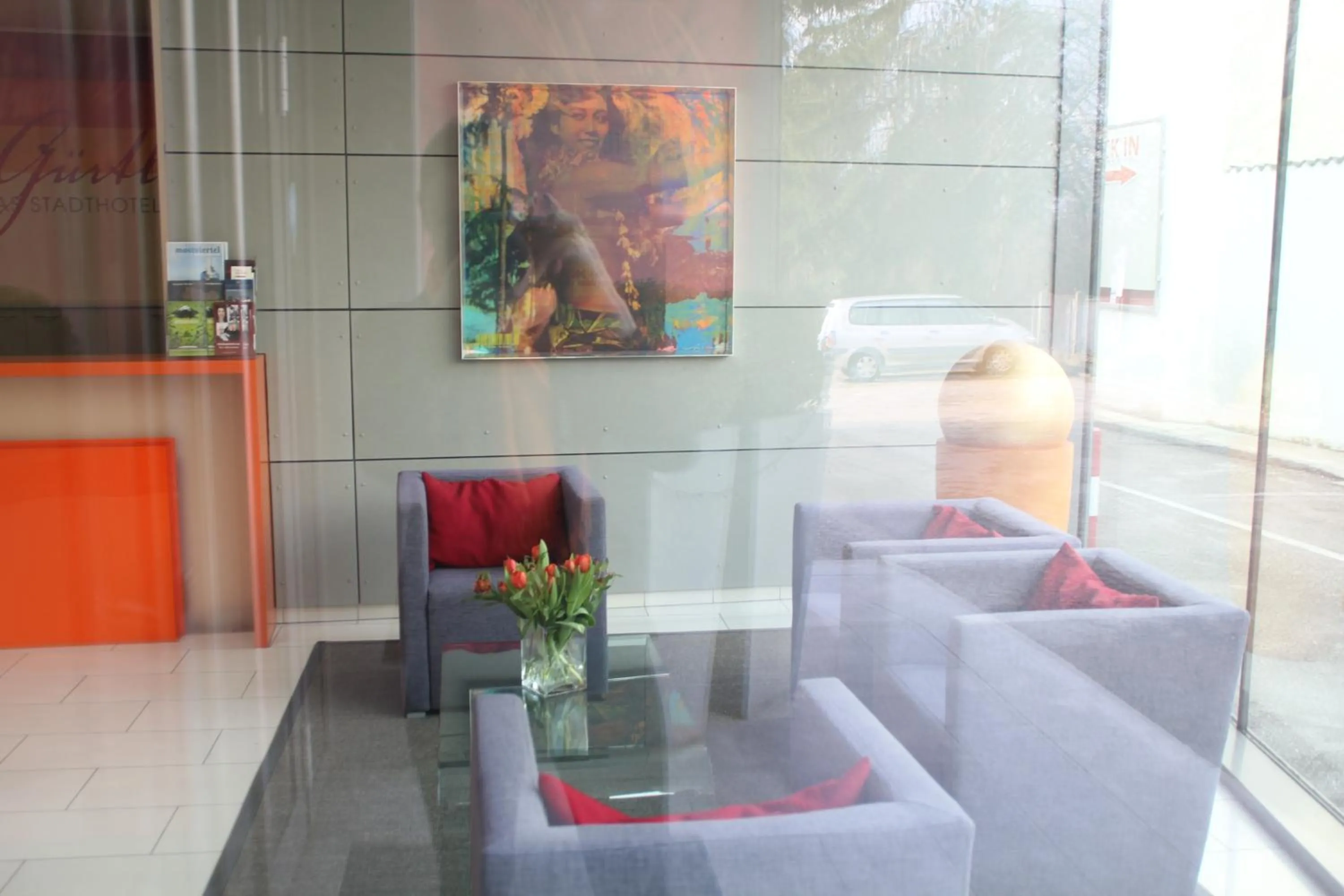 Lobby or reception in Stadthotel Gürtler