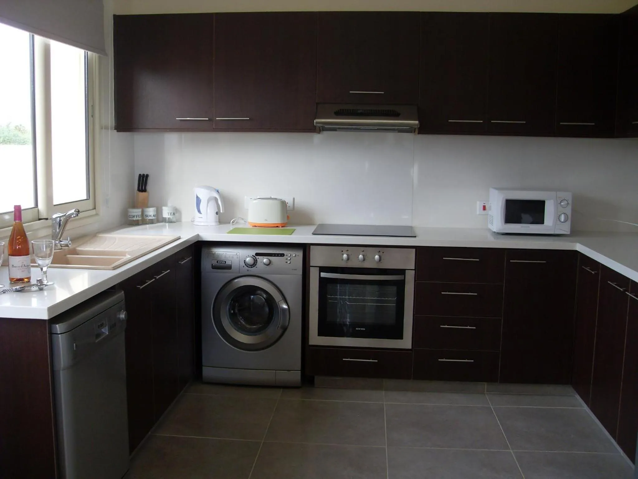 kitchen in Aphrodite Sands