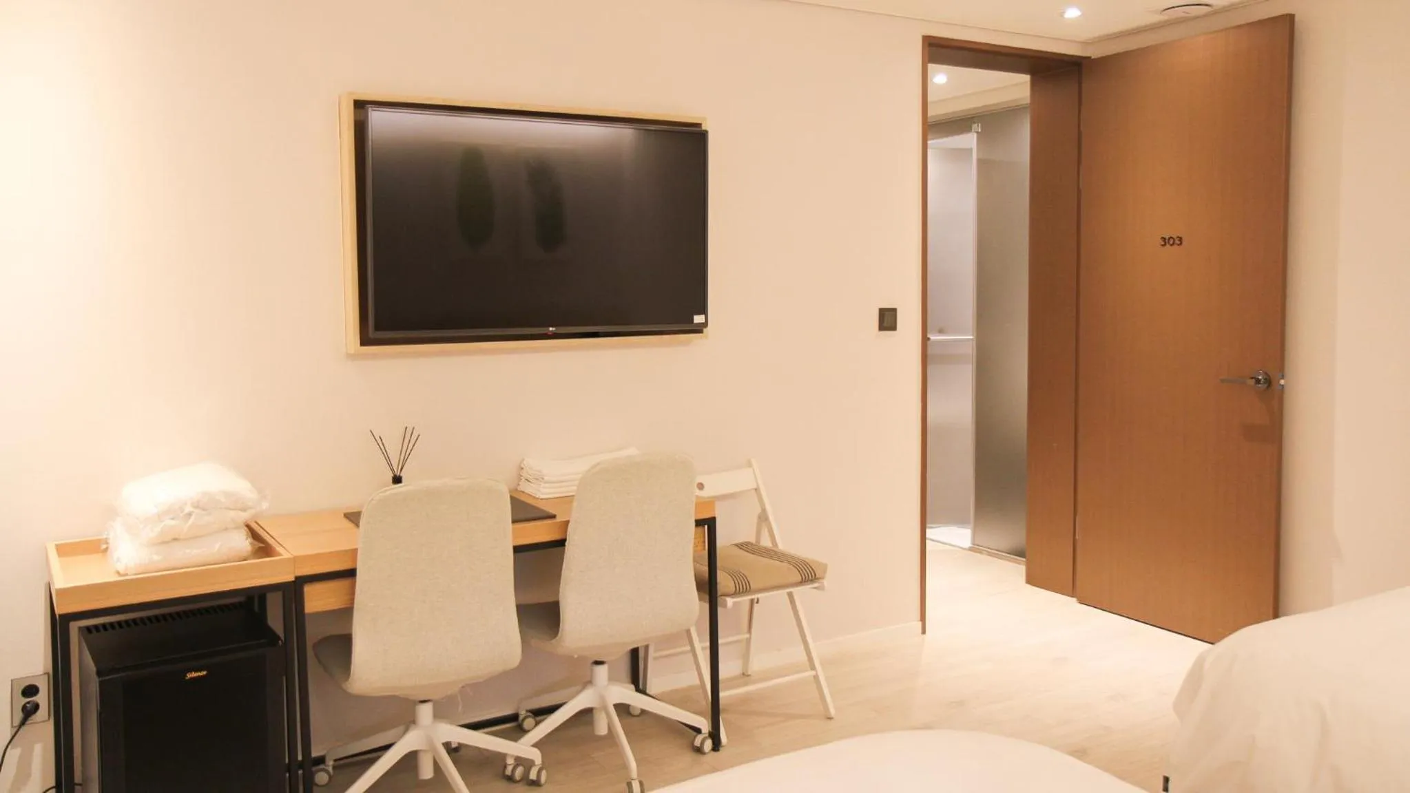 Bed in Londoner Hotel Gwangan