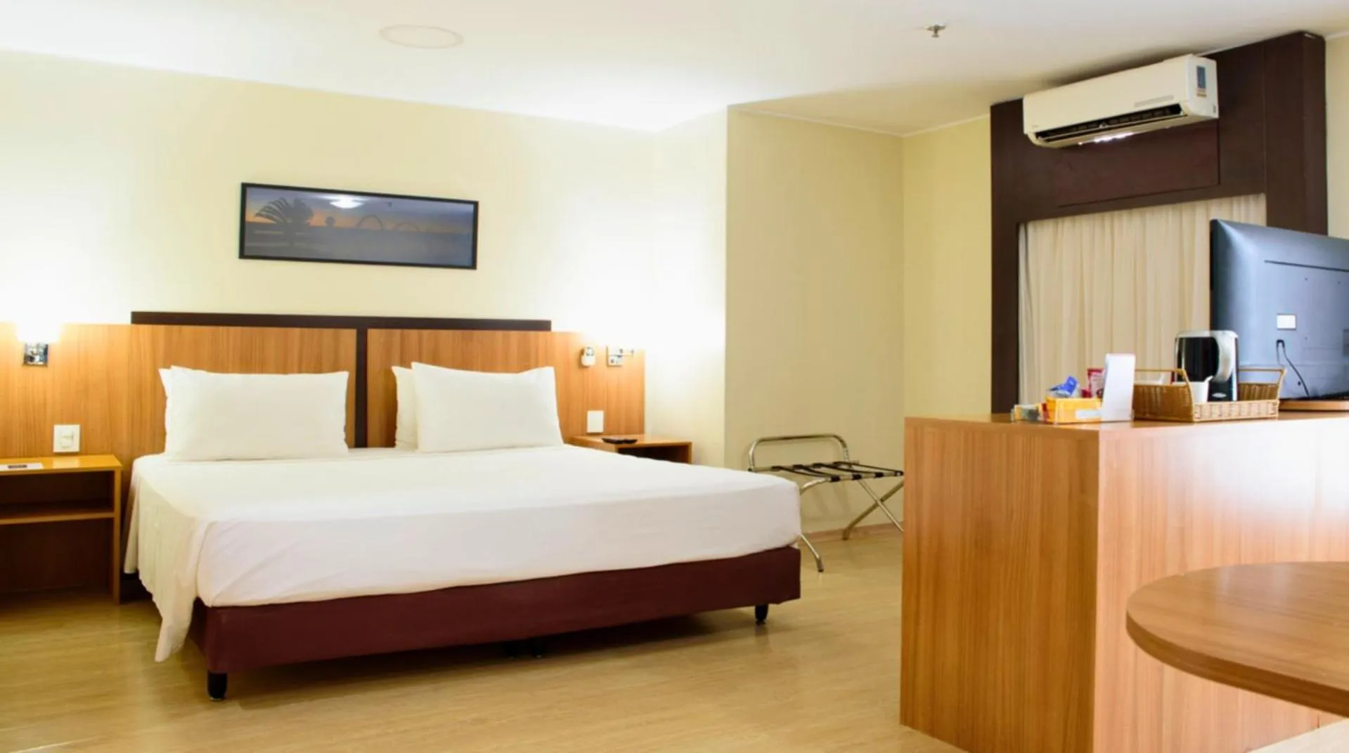 Bed in Comfort Hotel Taguatinga