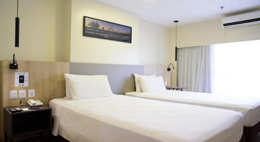 Bed in Comfort Hotel Taguatinga