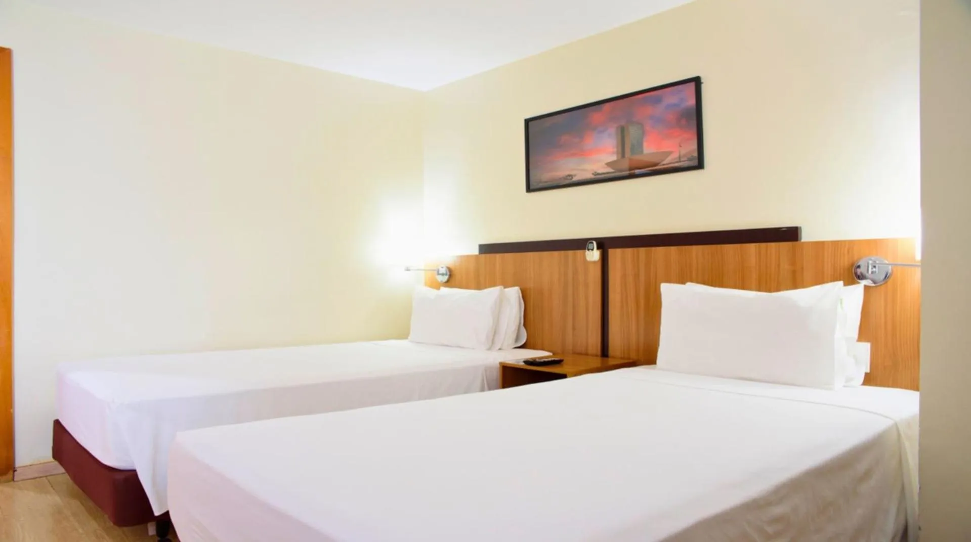 Bed in Comfort Hotel Taguatinga