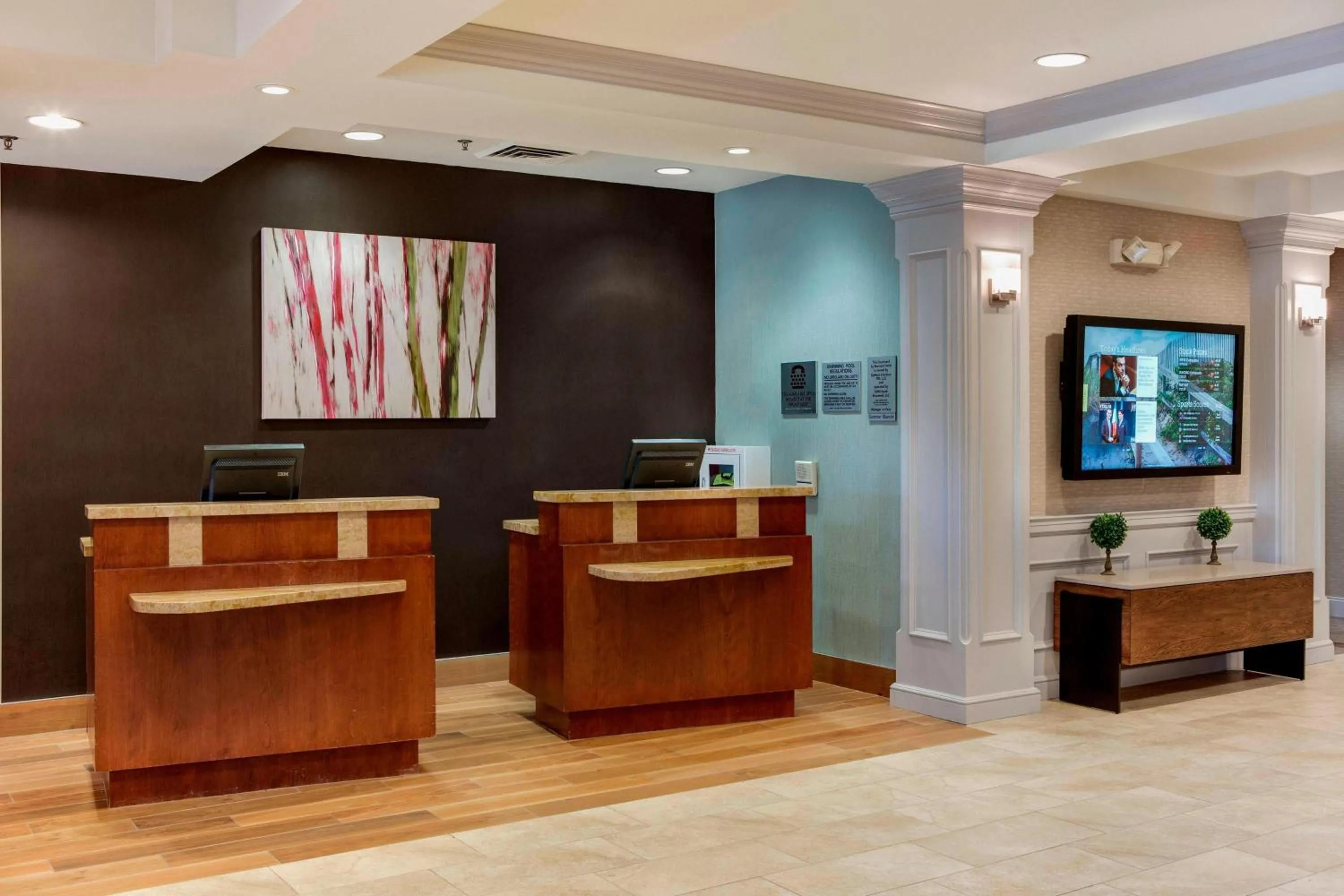 Lobby or reception in Courtyard by Marriot Cranbury South Brunswick