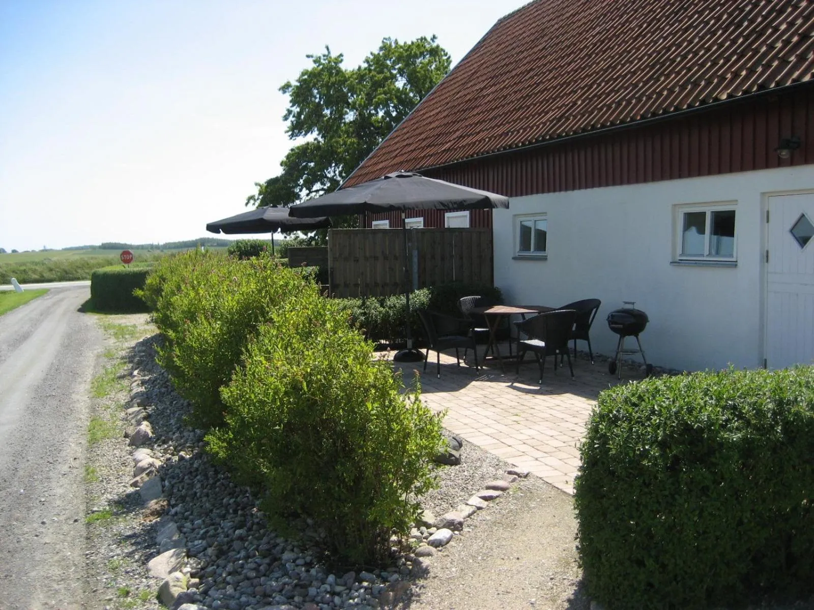 Patio in Gårdsboende