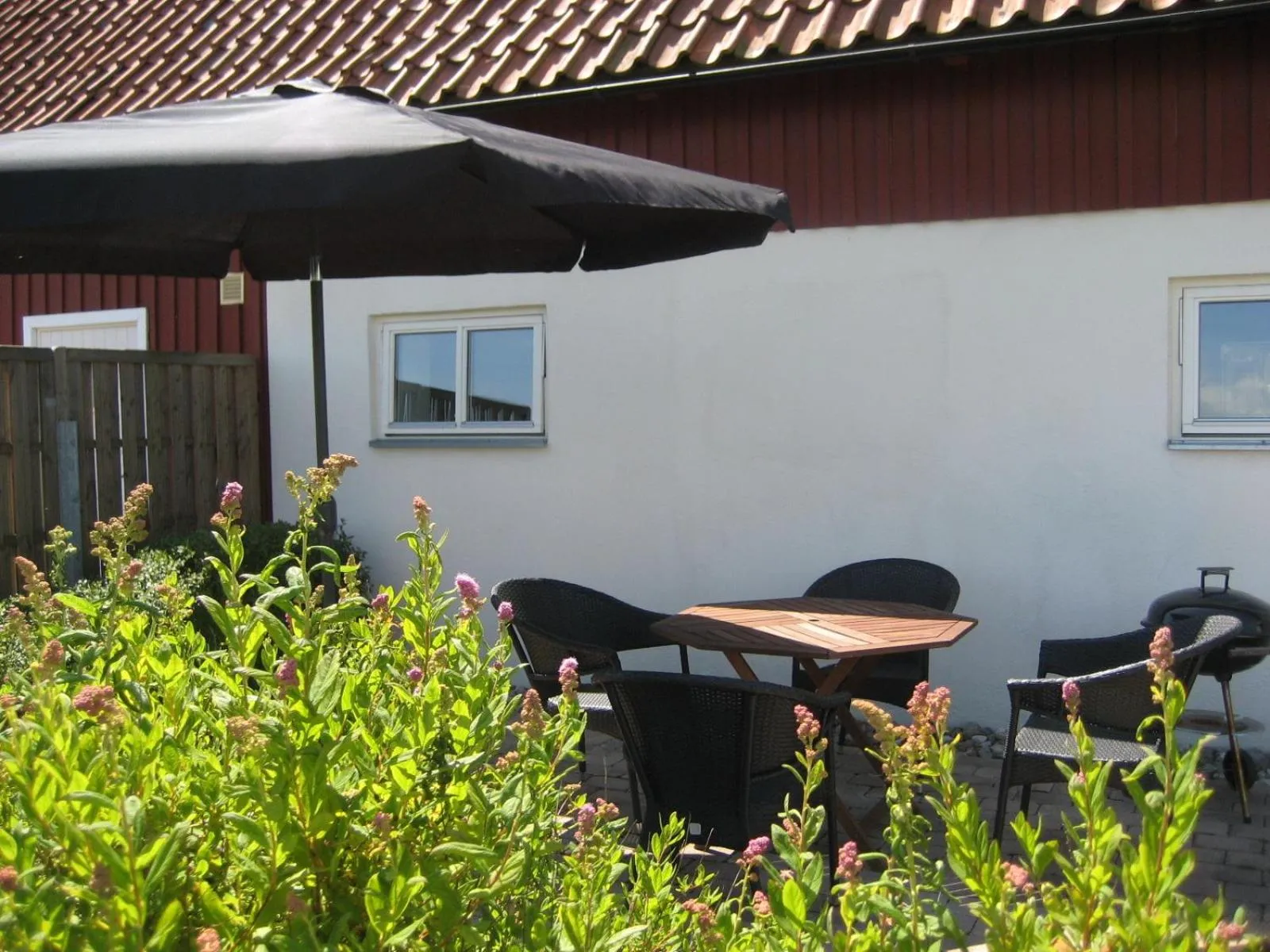 Patio in Gårdsboende