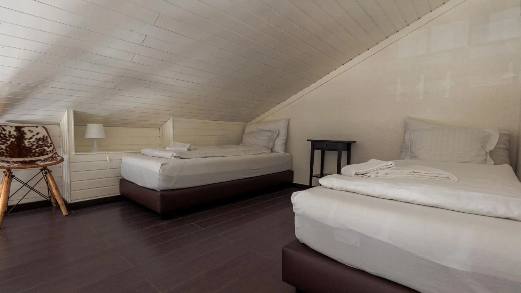 Bed in Champoussin Lodge