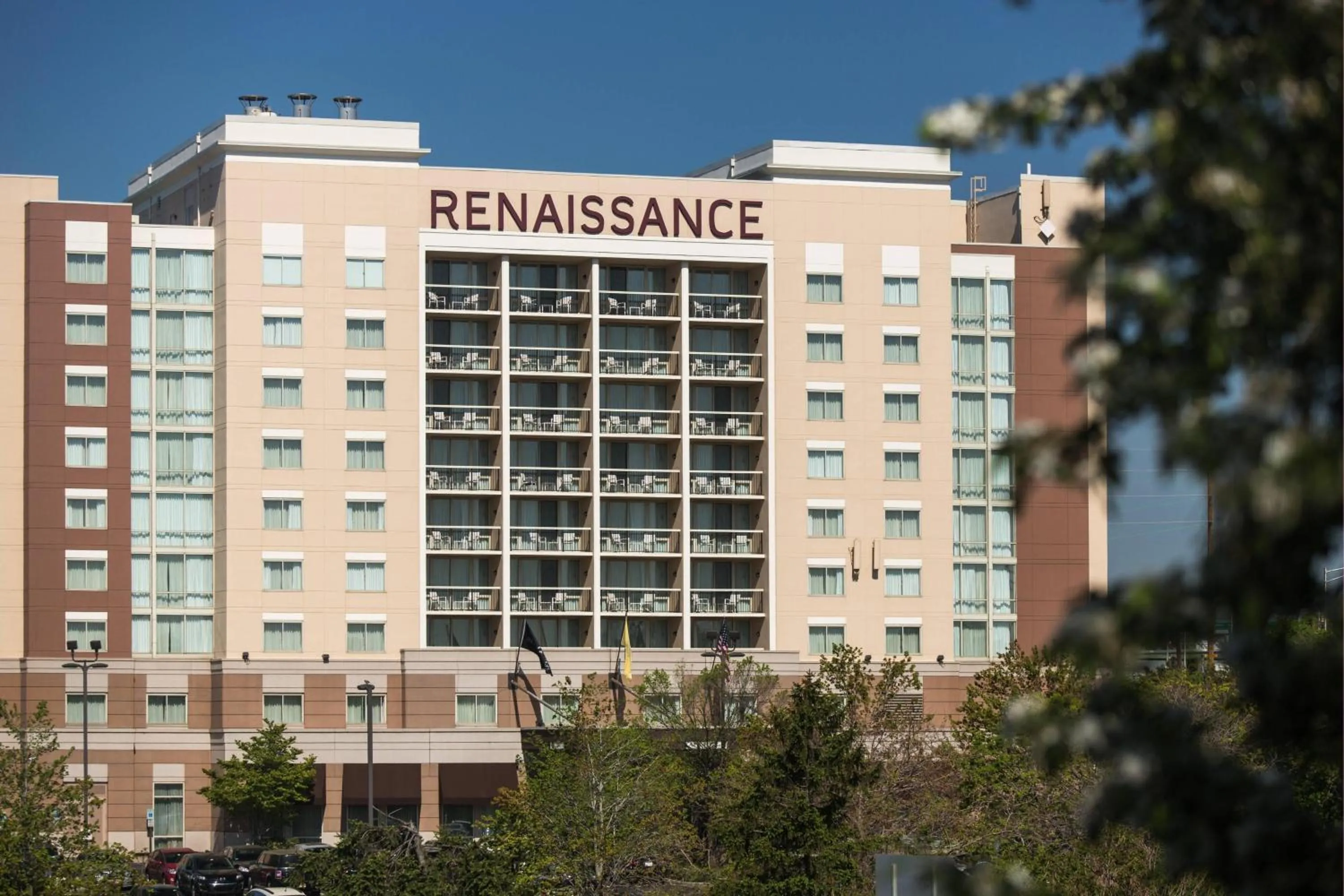 Property building in Renaissance Meadowlands Hotel