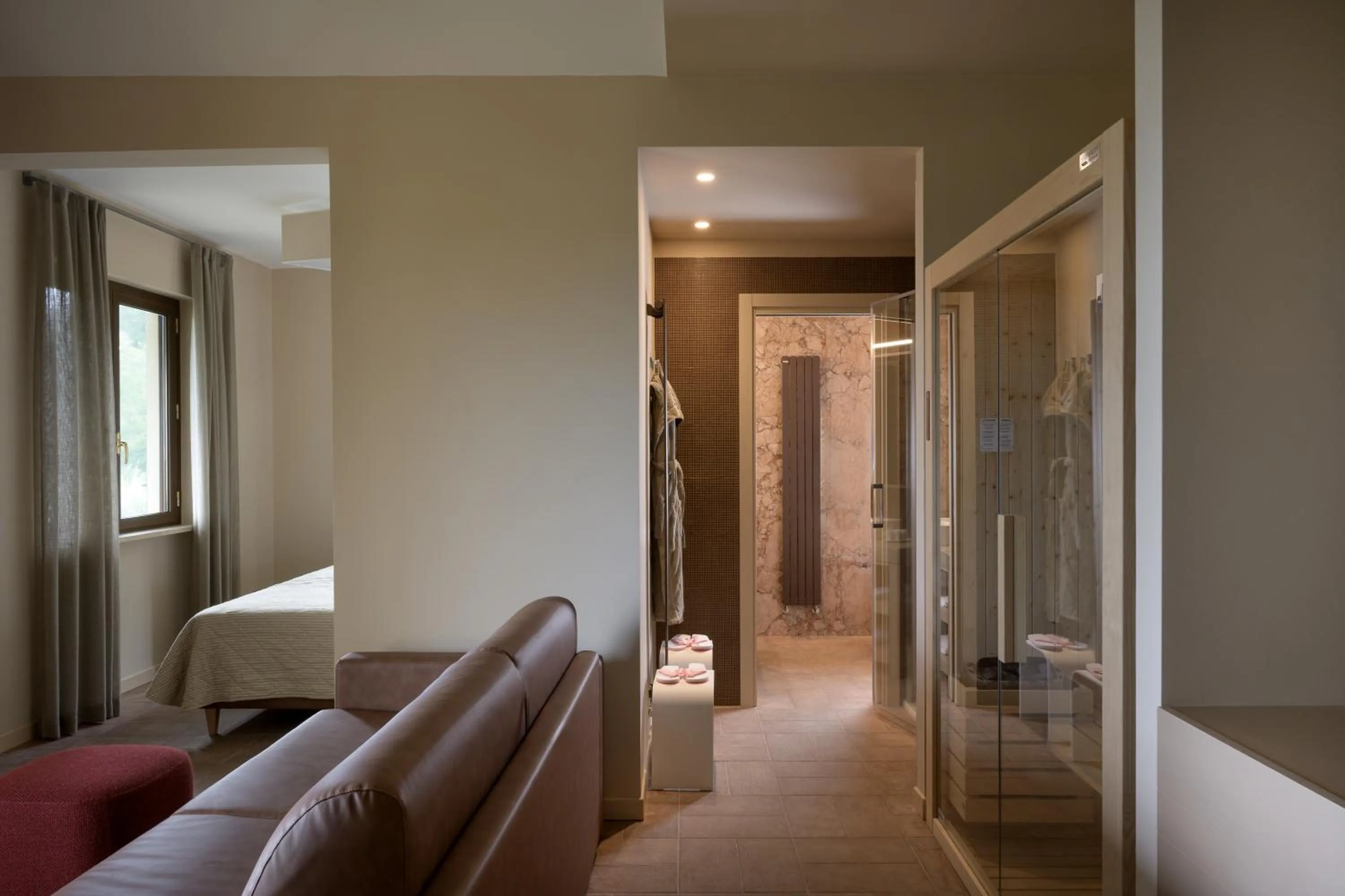 Steam room in Altarocca Wine Resort Adults Only