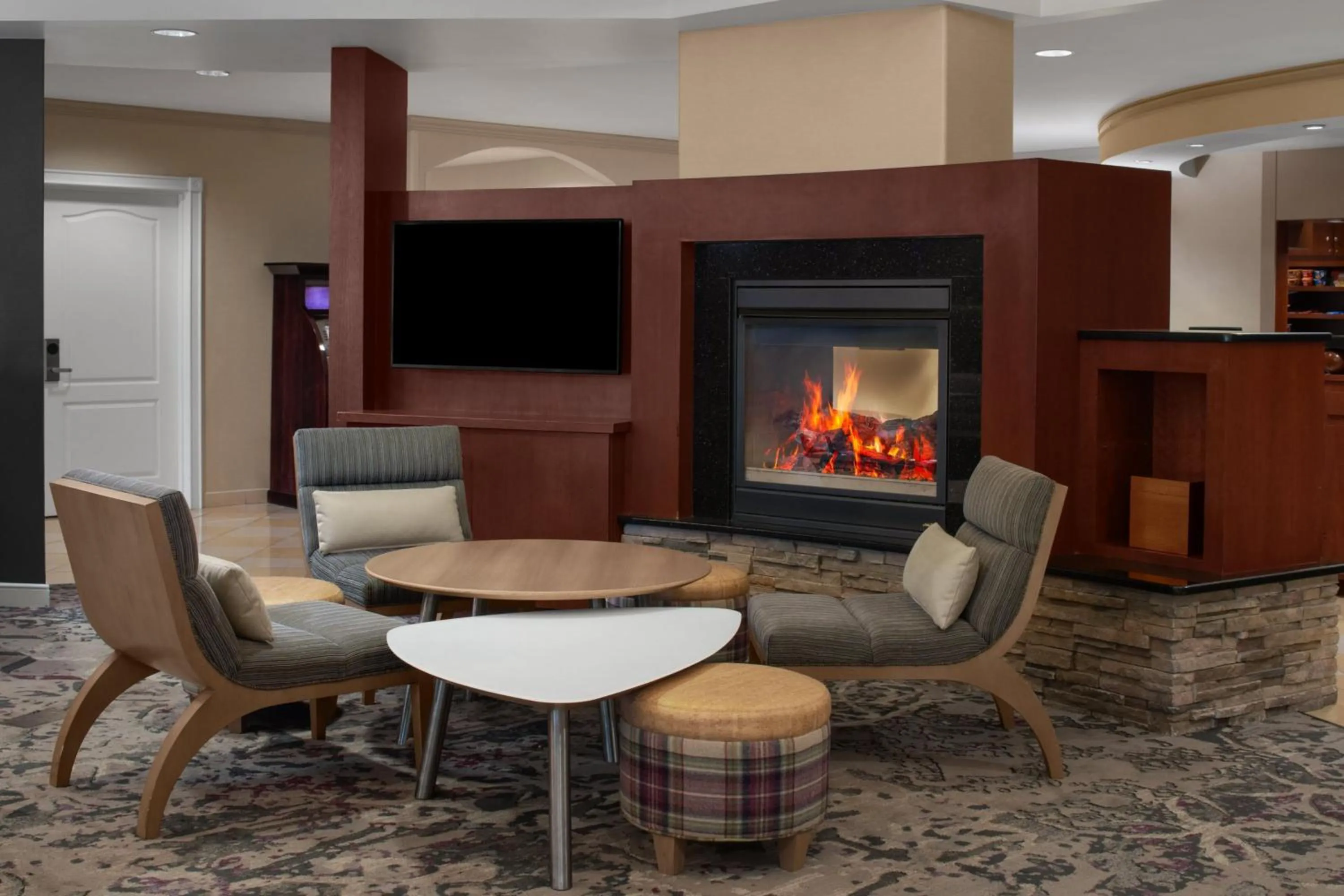 Lobby or reception in Residence Inn East Rutherford Meadowlands