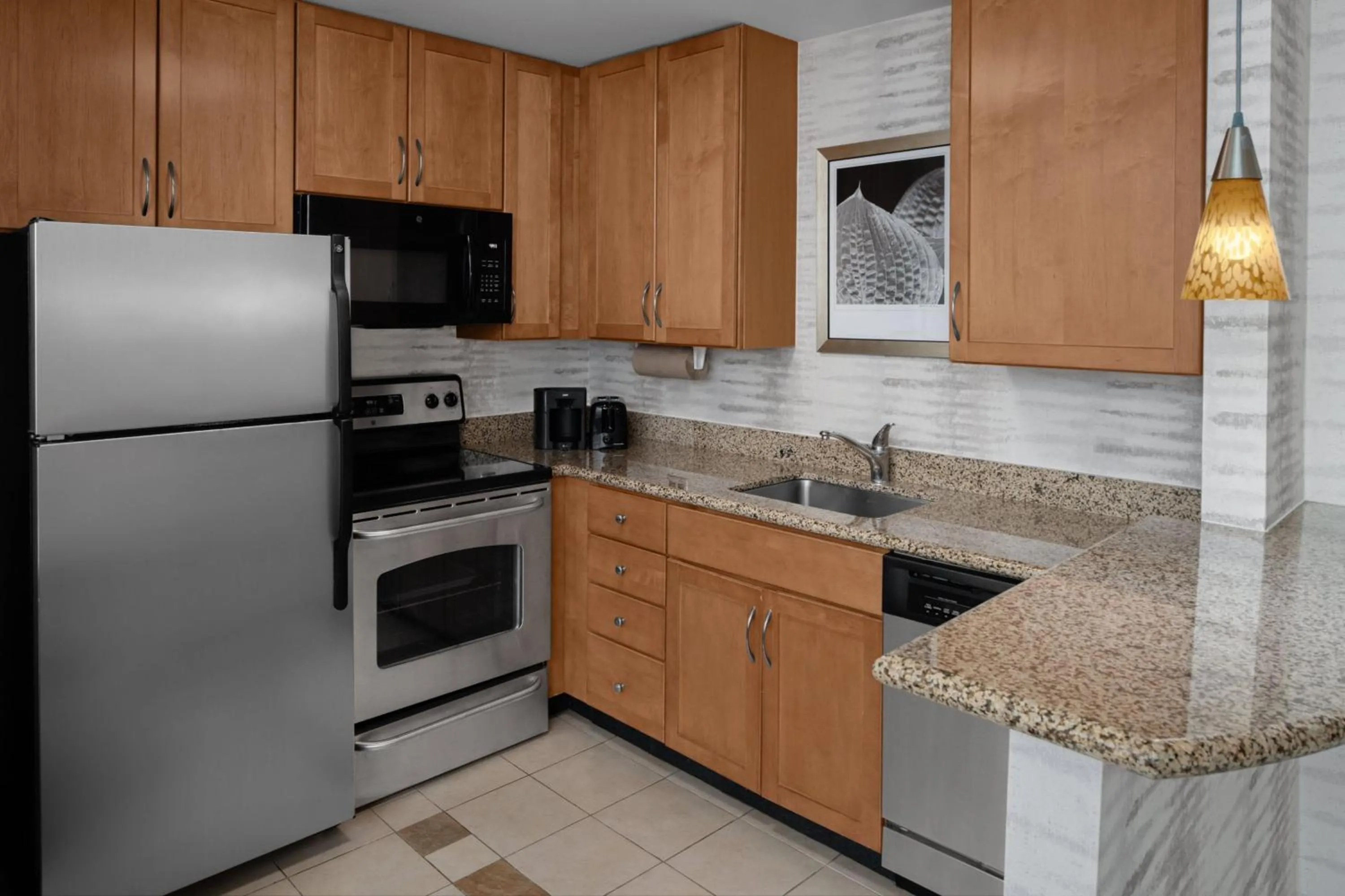 Bedroom in Residence Inn East Rutherford Meadowlands